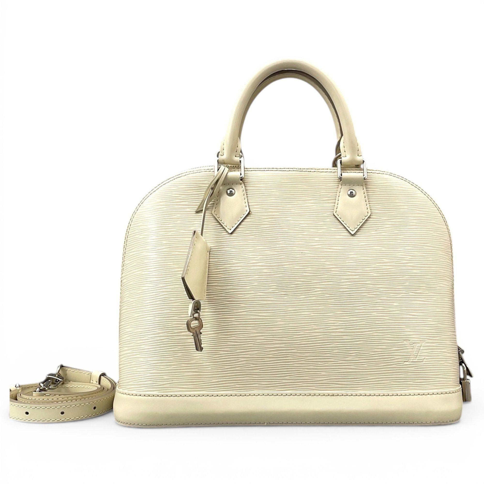 Alma leather handbag