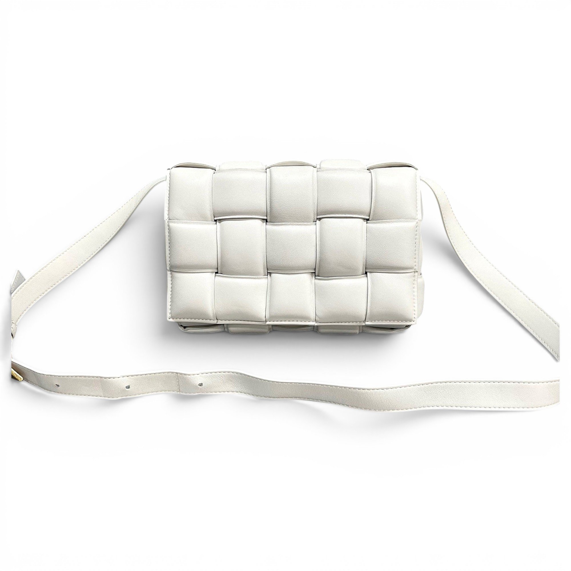 Cassette Padded leather handbag