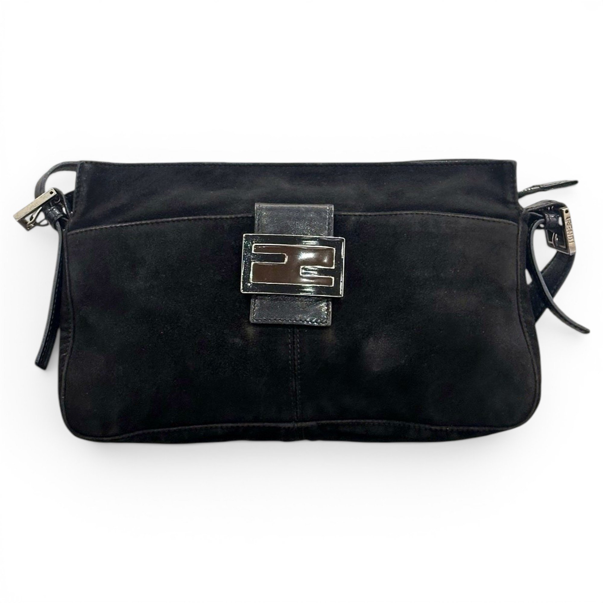 Baguette leather handbag