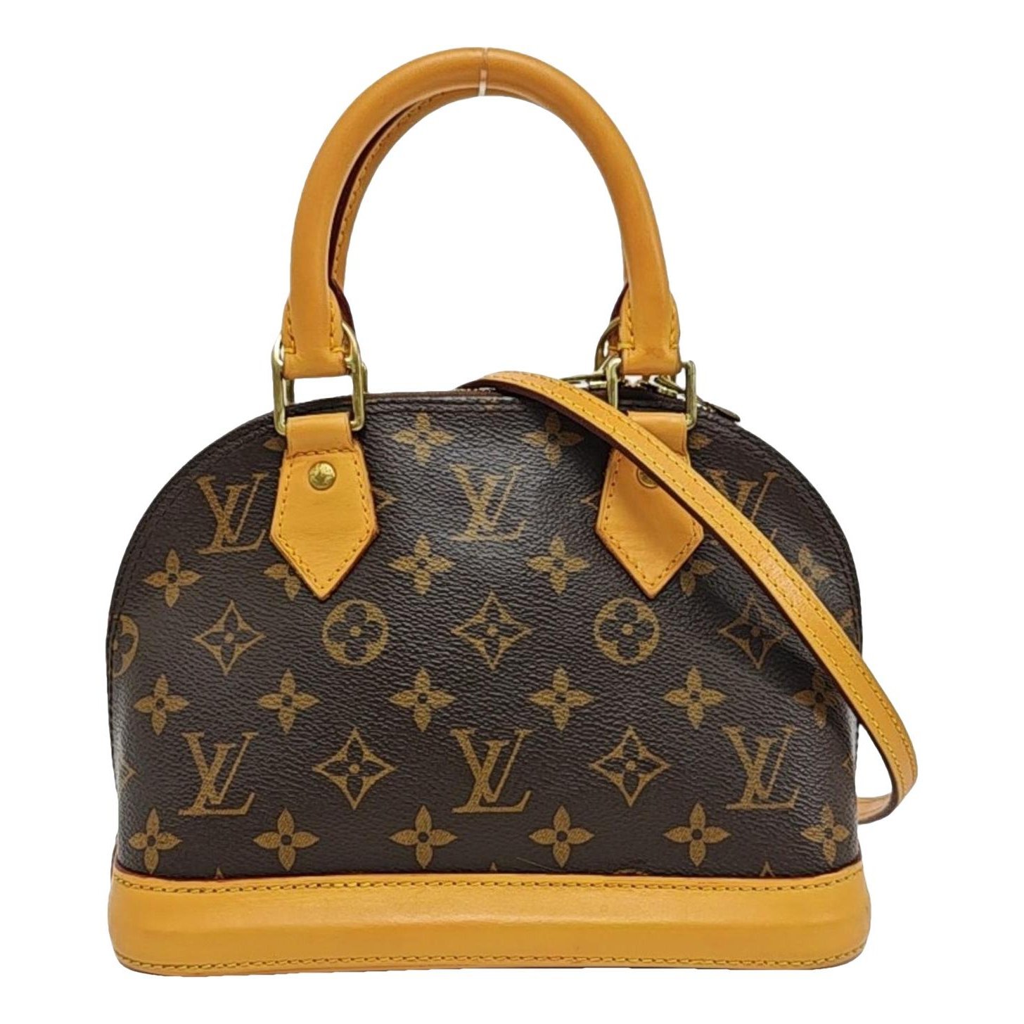 Alma leather handbag