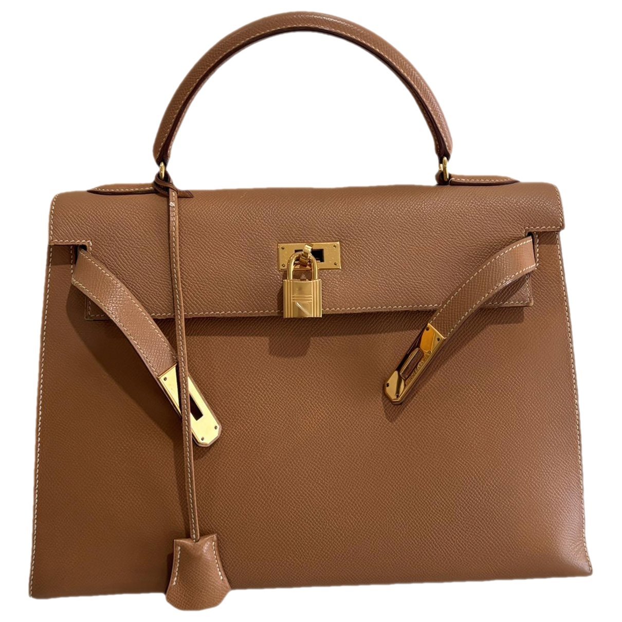Kelly 32 leather handbag