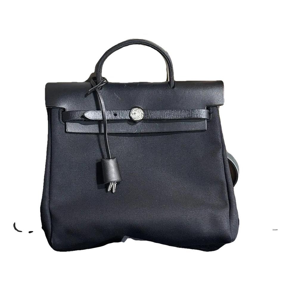 Hermes Herbag Handbag Black