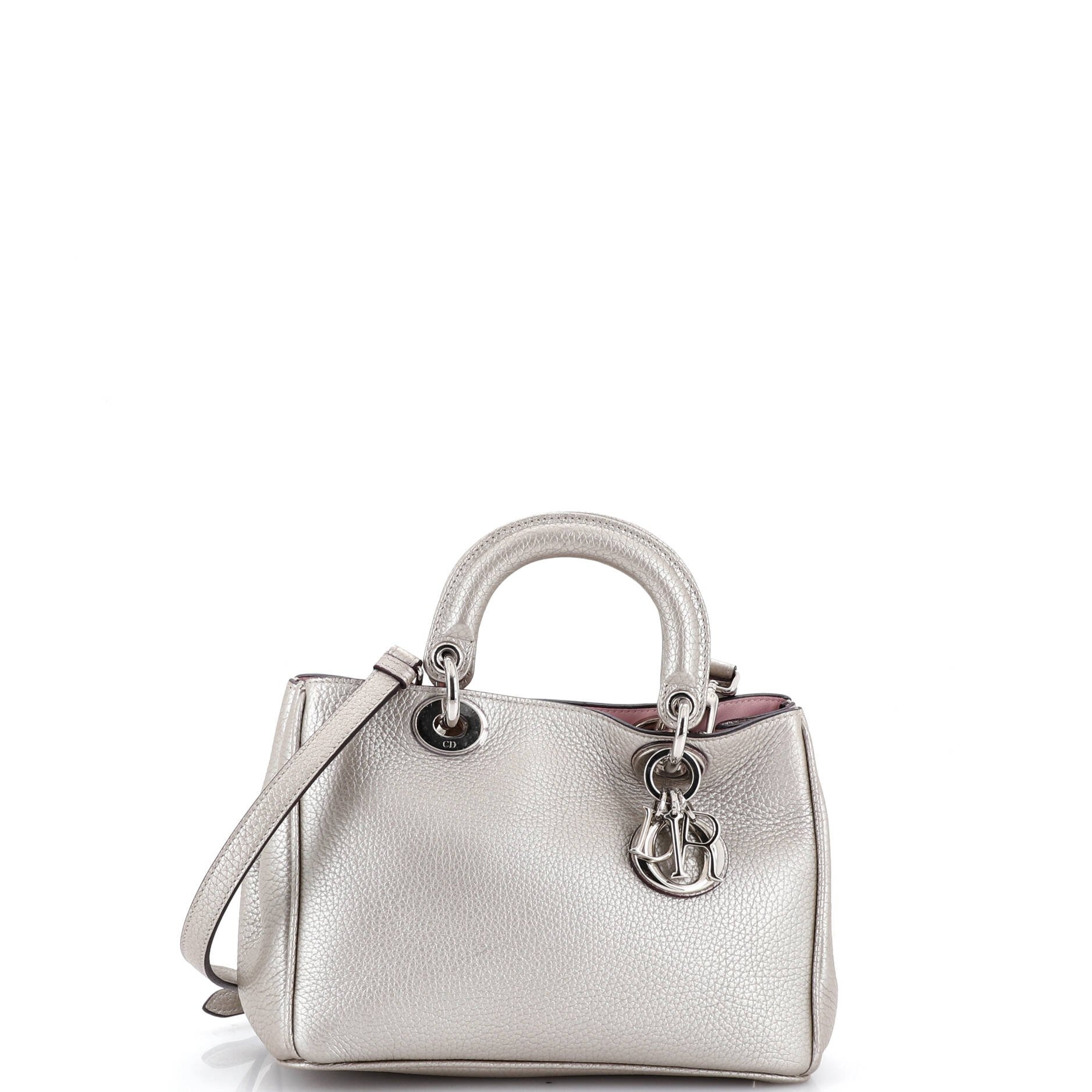Diorissimo Tote Pebbled Leather Mini