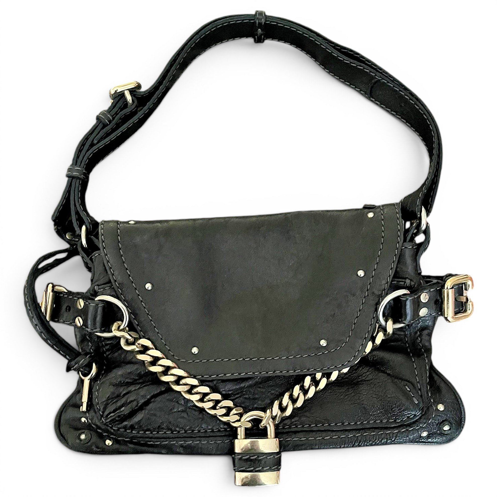 Paddington, Chaîne leather handbag