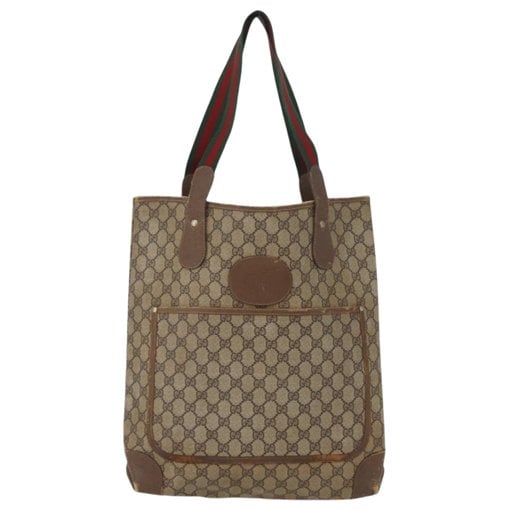 Leather tote
