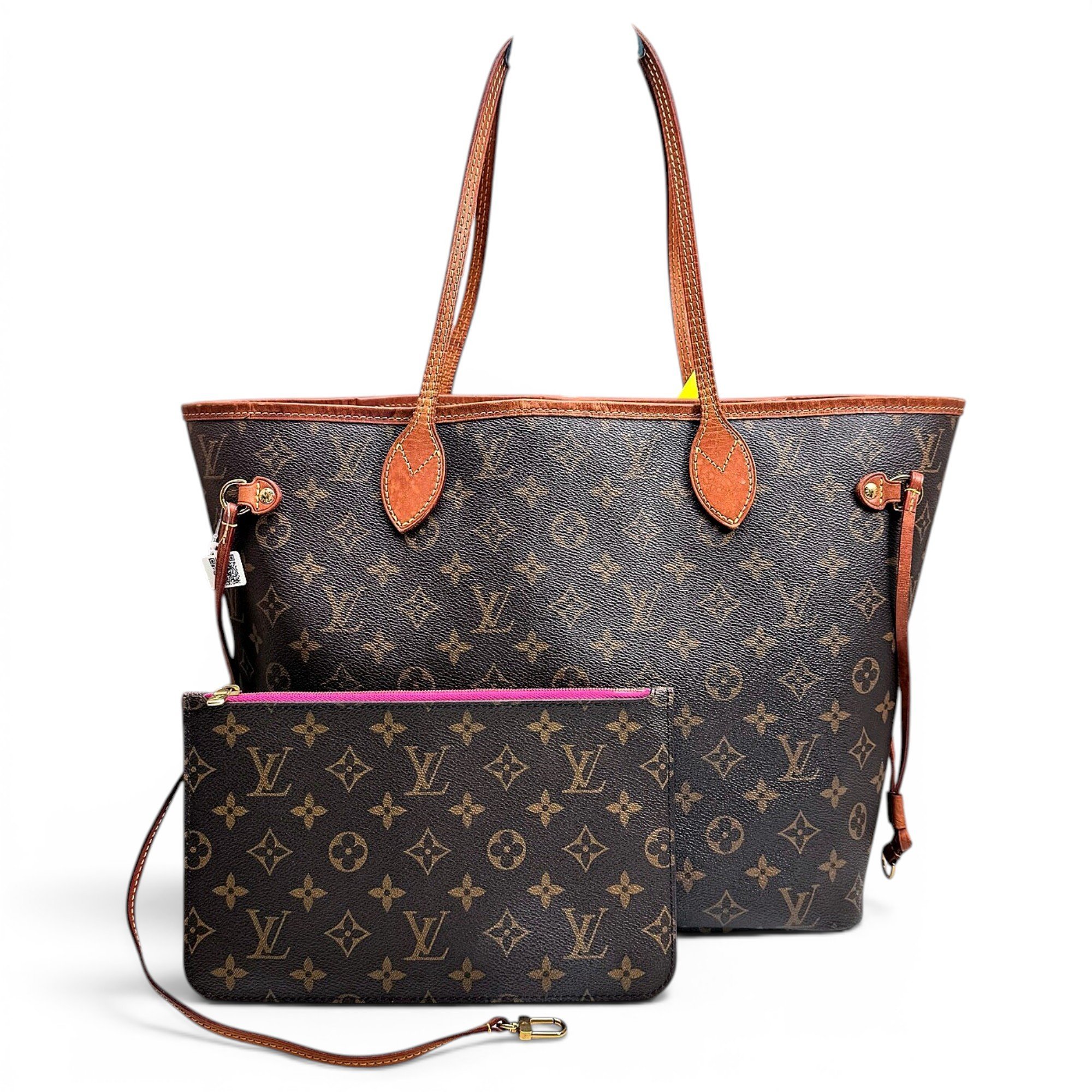 Neverfull leather tote