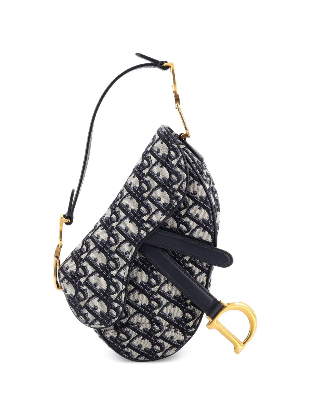 Saddle Handbag Oblique Canvas Mini shoulder bag