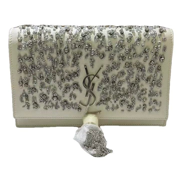 Pompom Kate leather crossbody bag