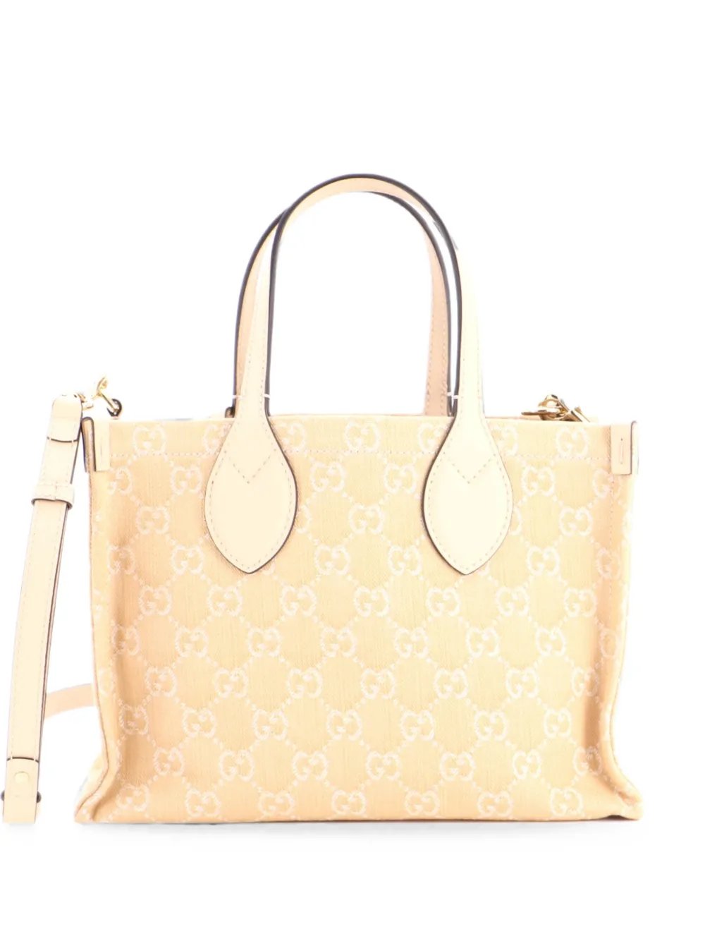 Ophidia Shopper GG Denim Medium tote bag