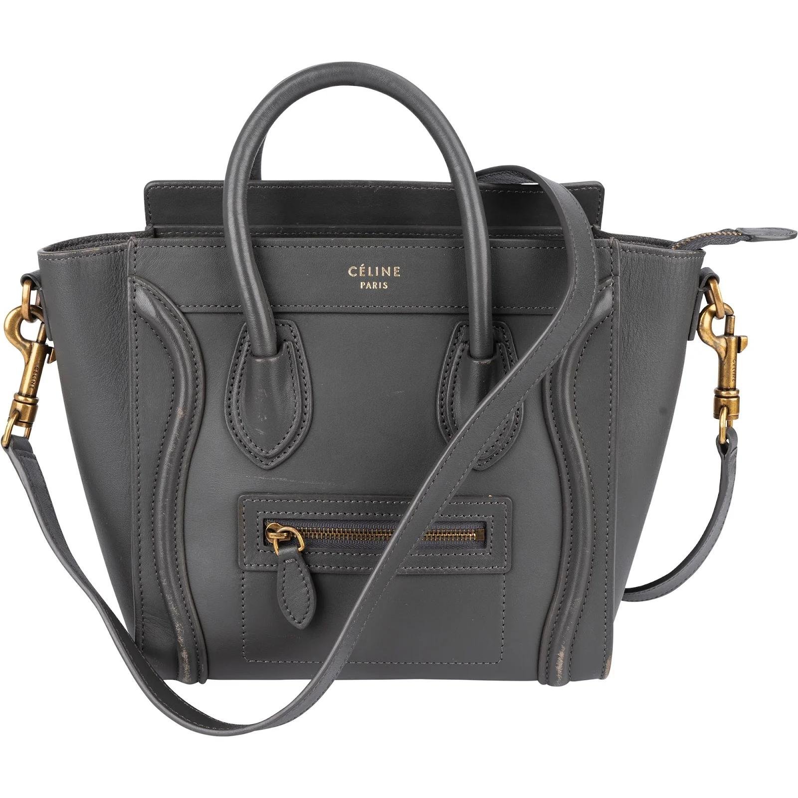 Luggage leather handbag