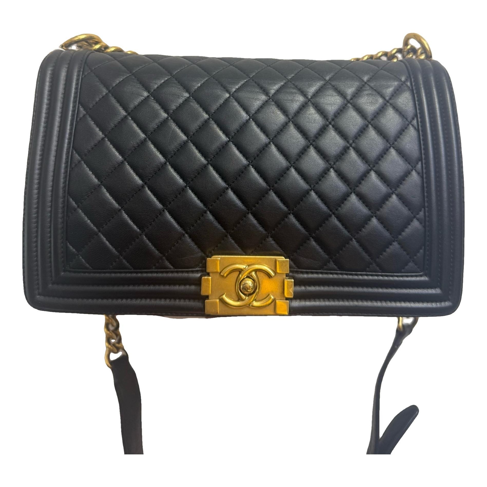 Boy leather crossbody bag