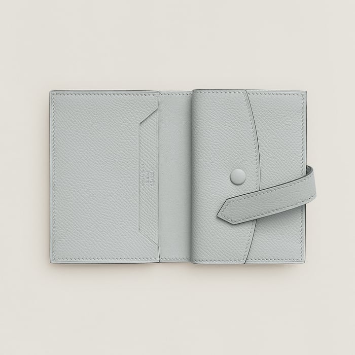 Gris Platine Bearn Mini Wallet
