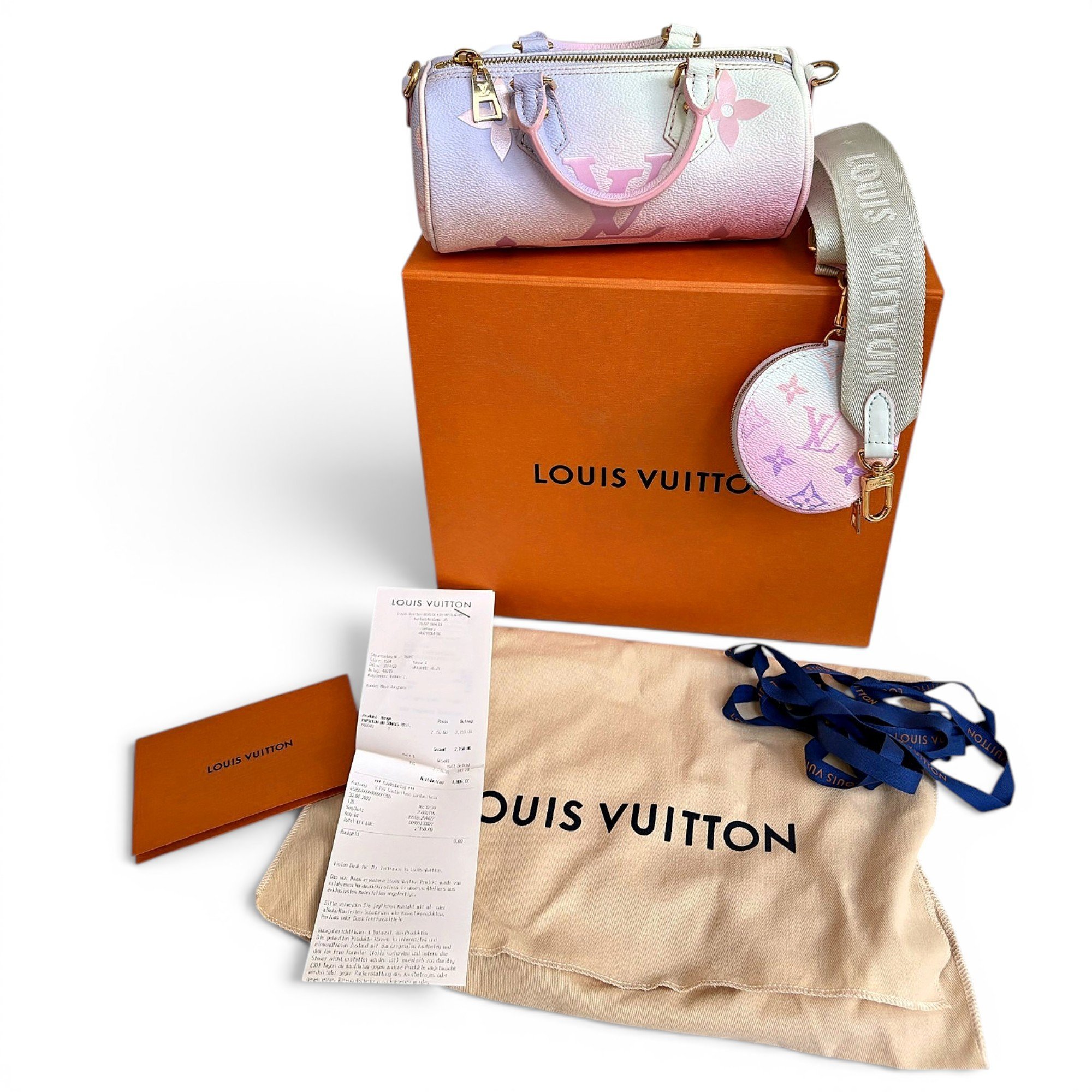 Papillon BB leather crossbody bag