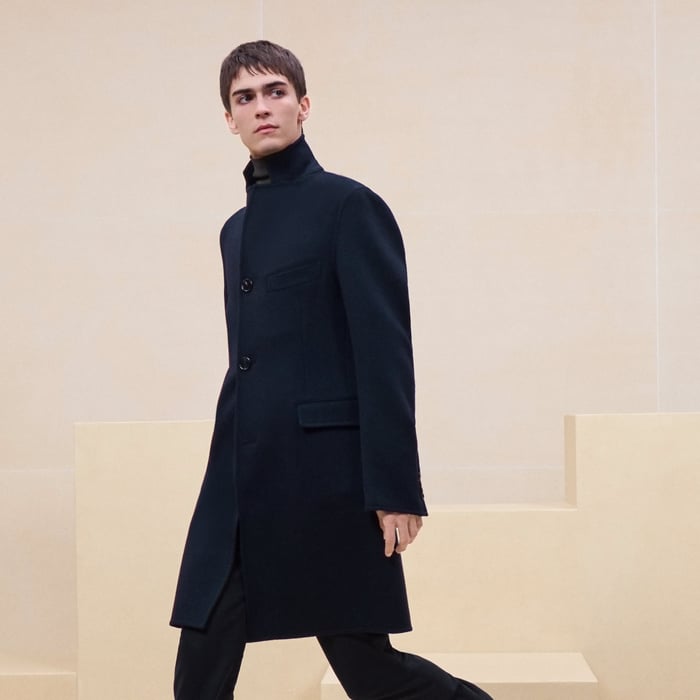 Marine Liverpool Cashmere Coat
