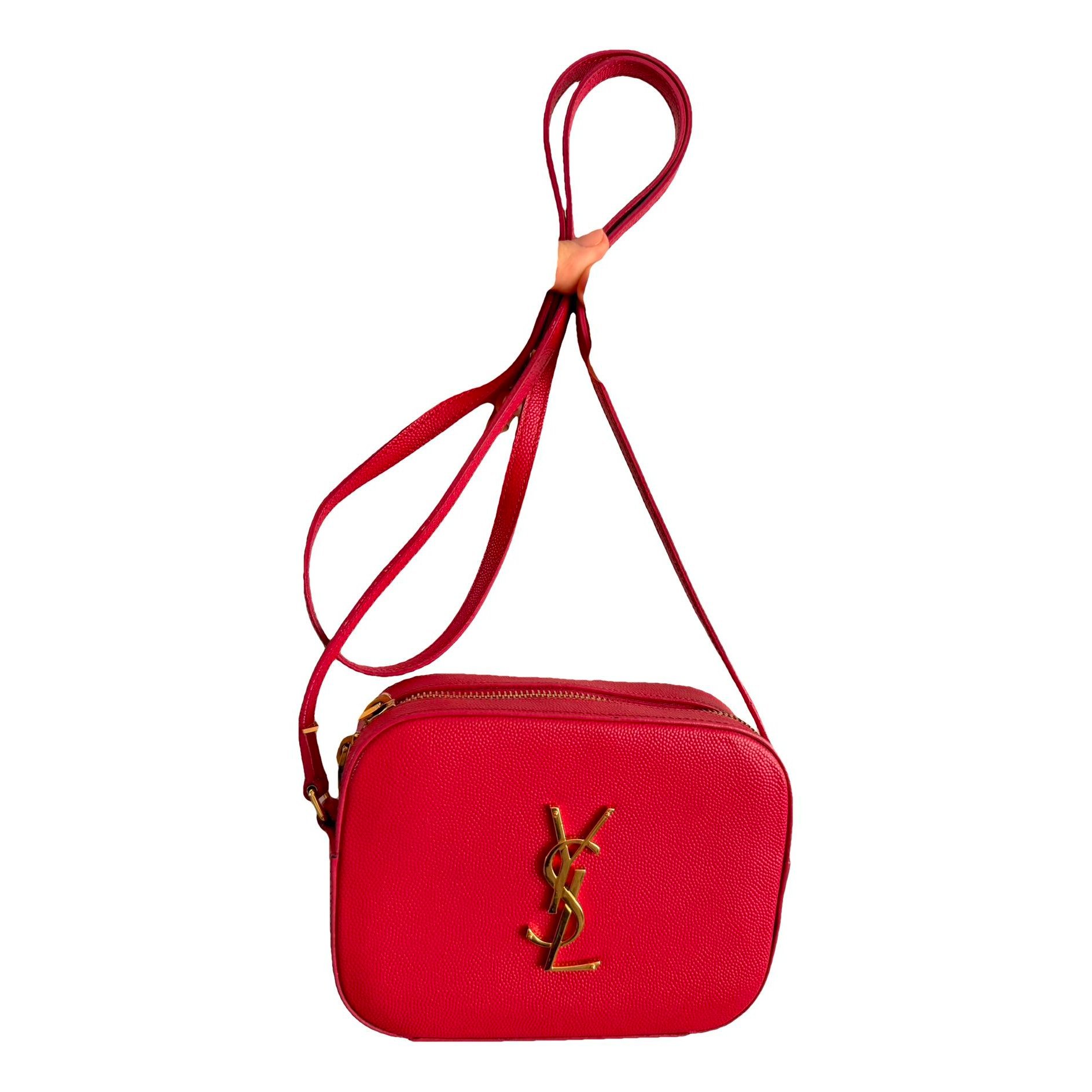 Leather crossbody bag