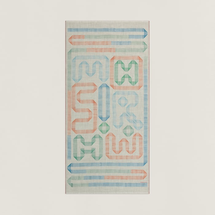 Rubans d'Hermès Rectangle