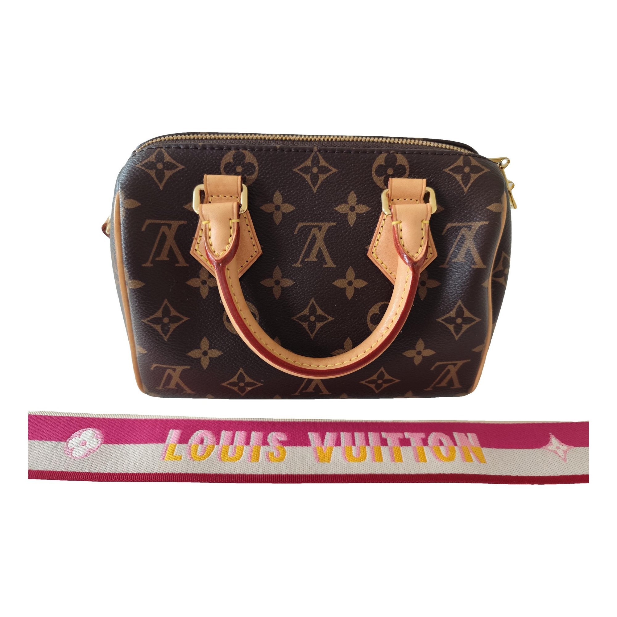 Speedy Bandoulière leather handbag
