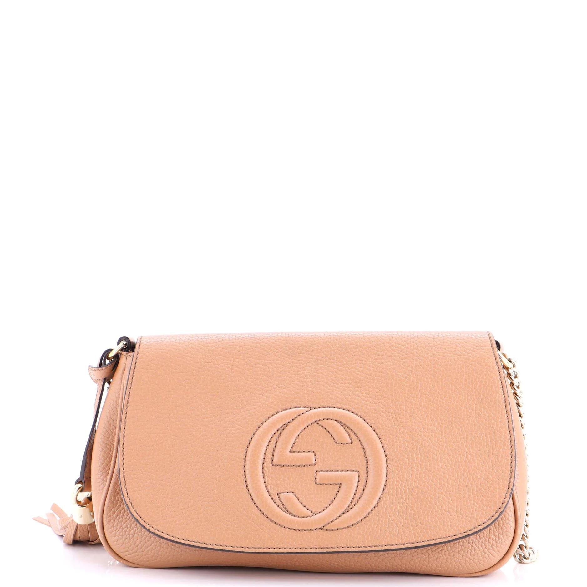 Leather crossbody bag