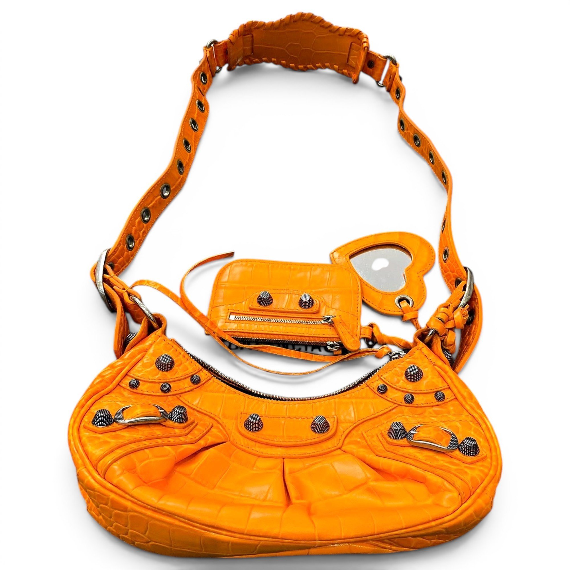 Le Cagole leather handbag