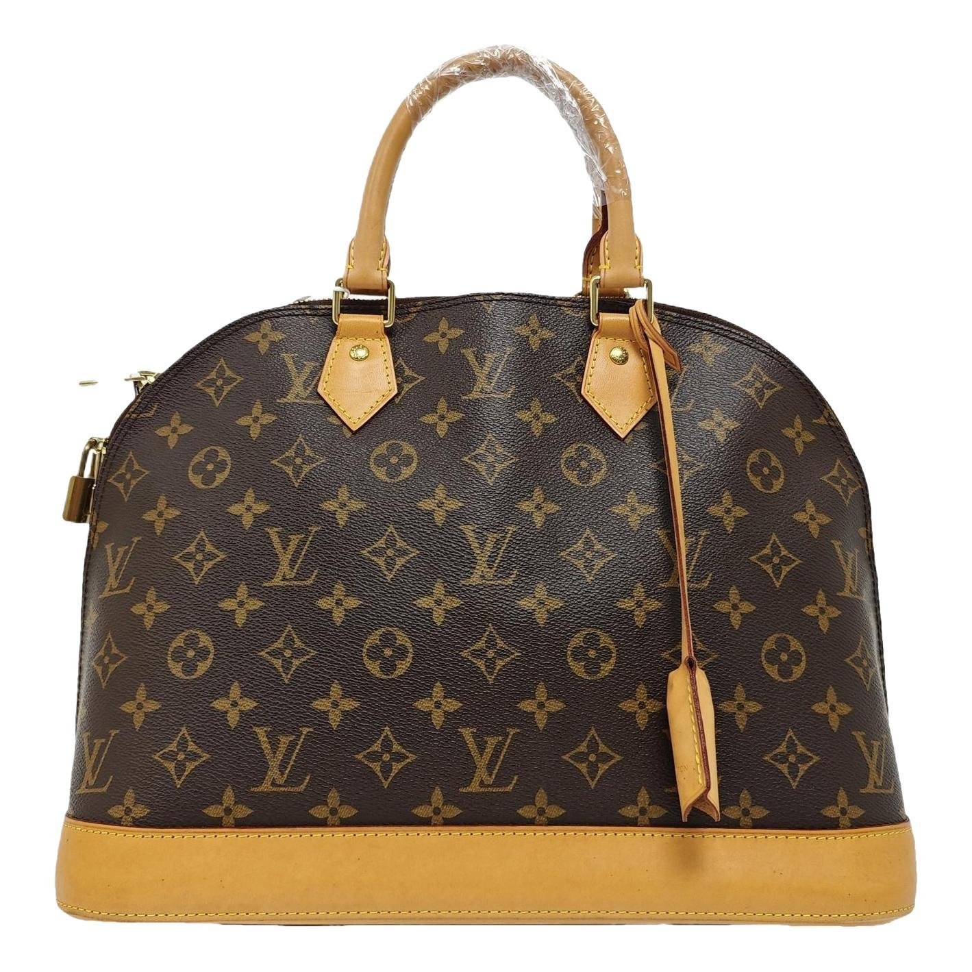 Alma leather handbag