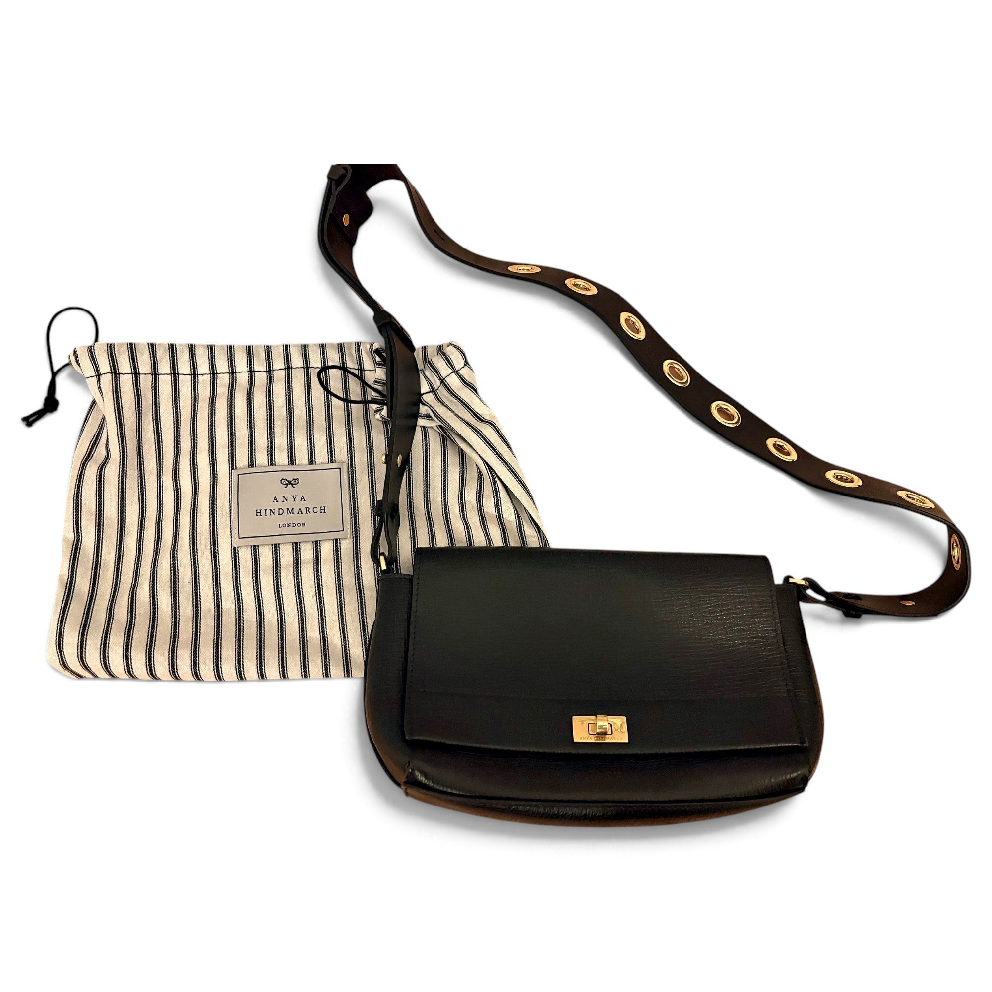 Leather crossbody bag