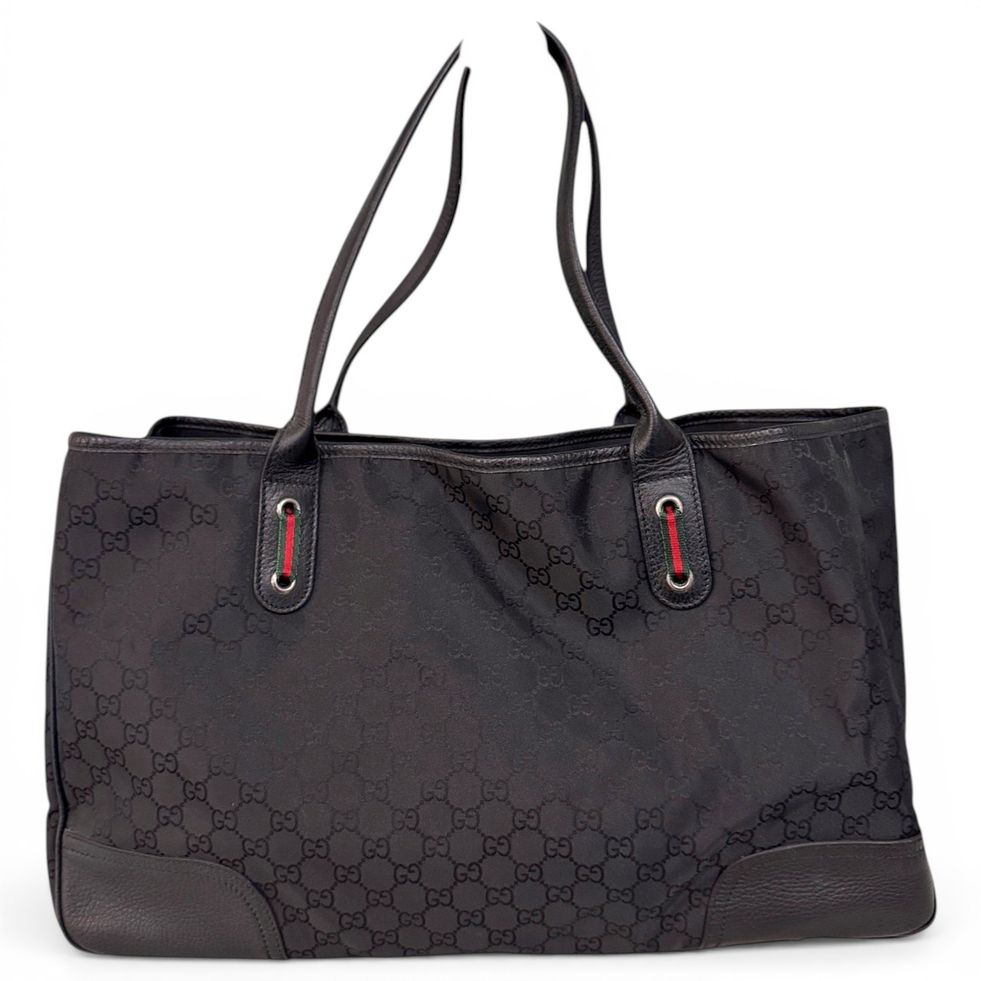 Leather tote