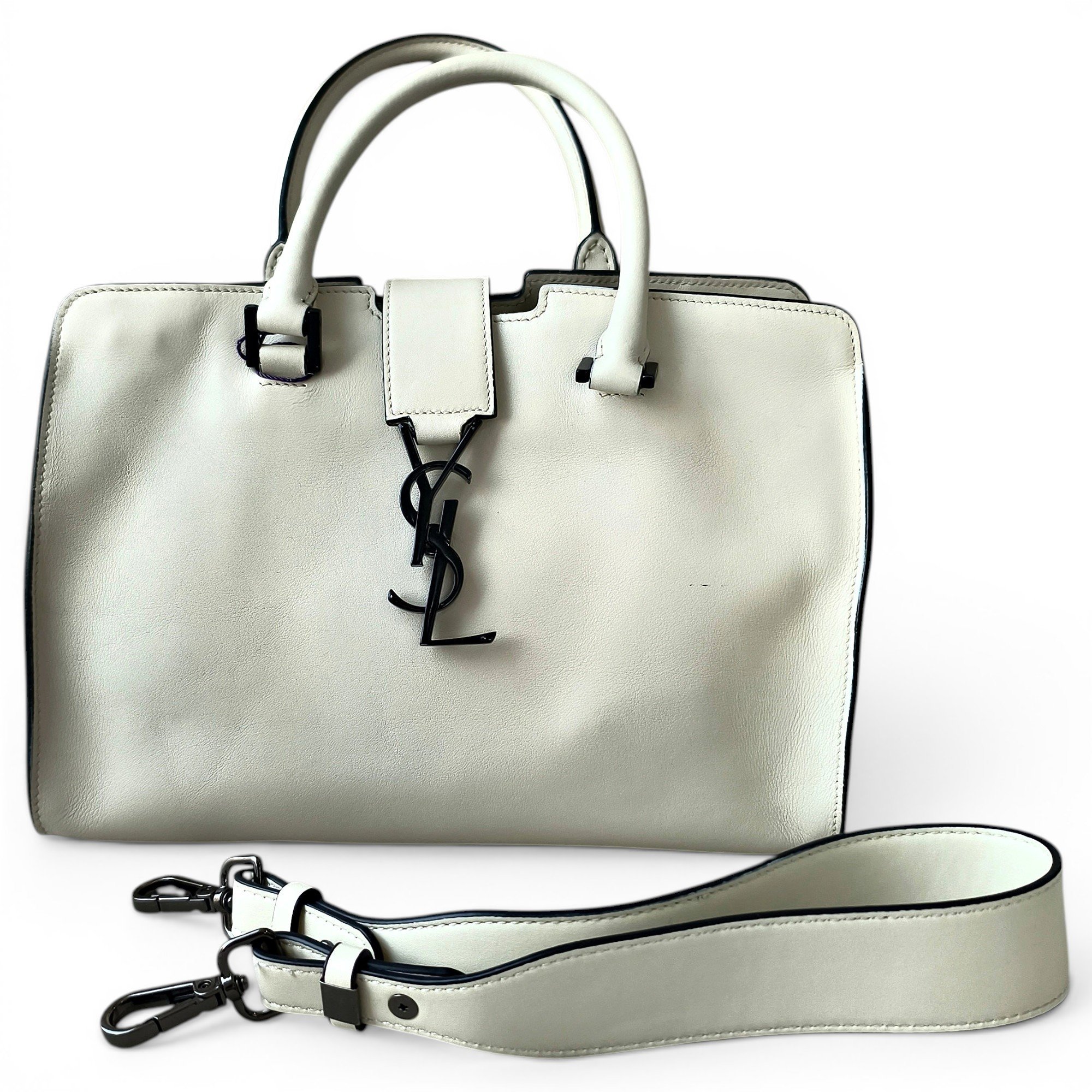 Monogram Cabas leather handbag