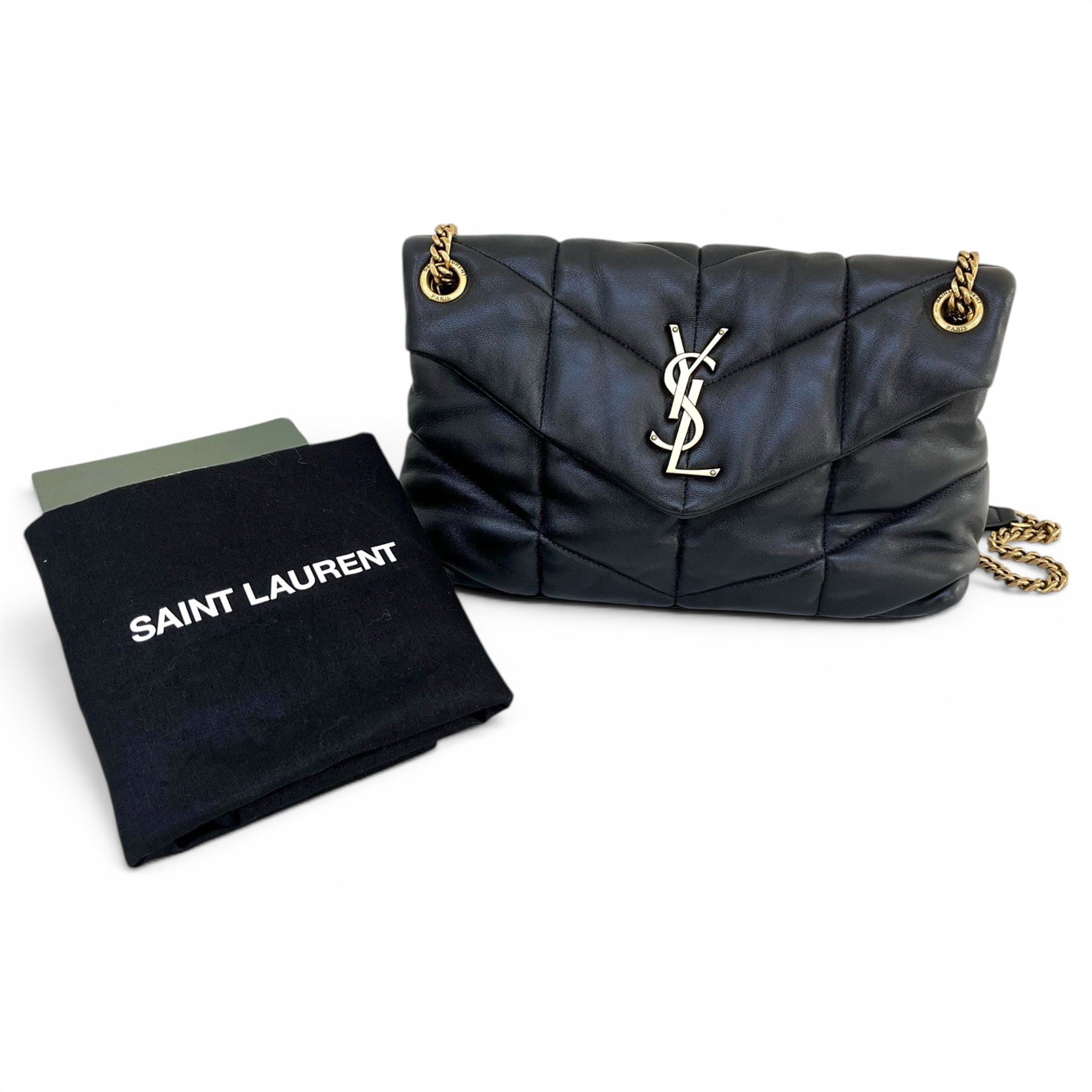Loulou Puffer leather crossbody bag