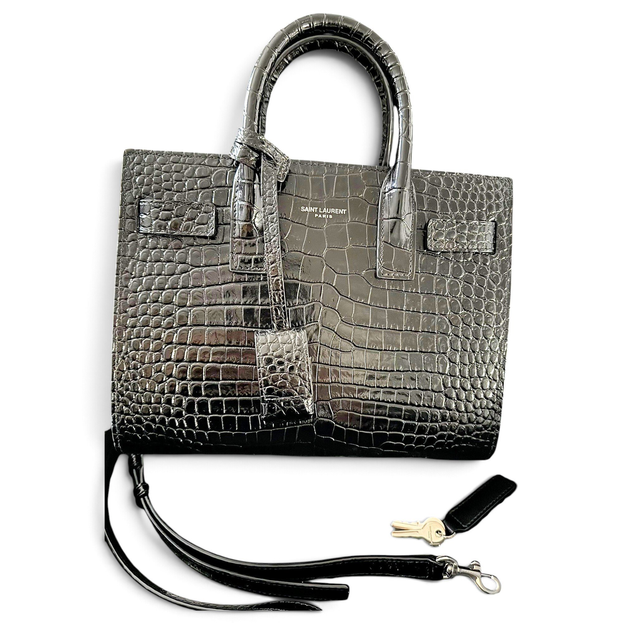 Sac de Jour leather tote