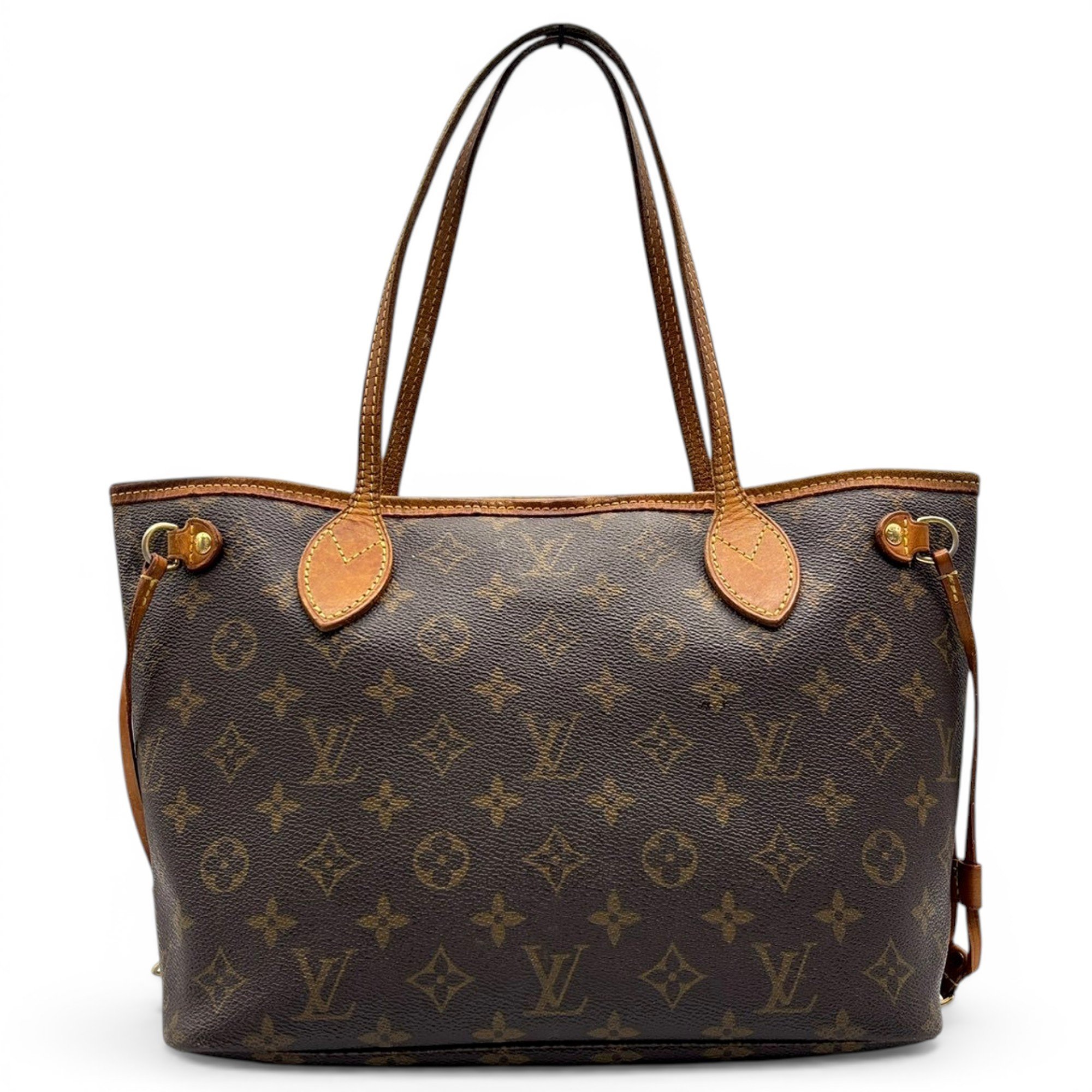 Neverfull leather tote