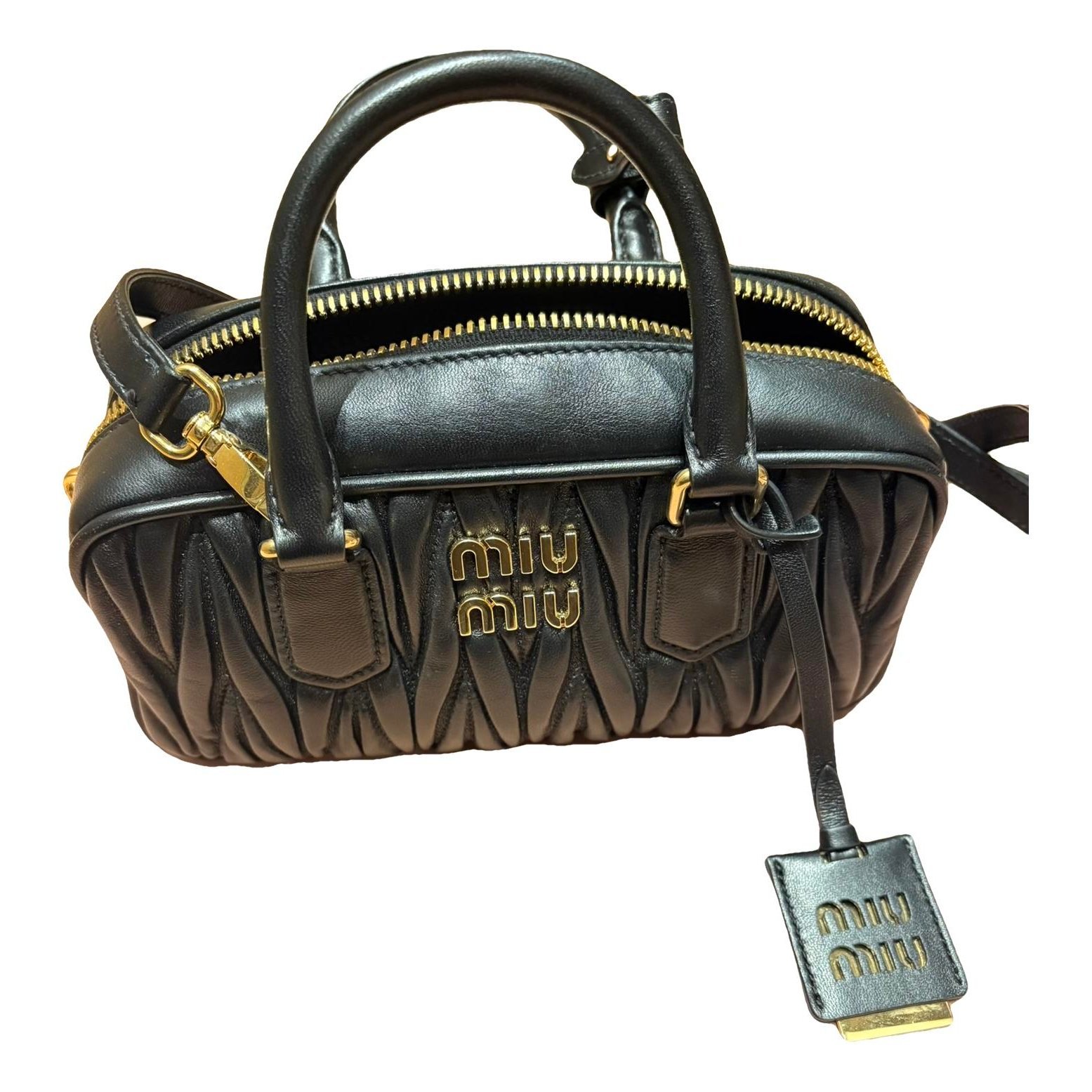 Arcadie leather crossbody bag