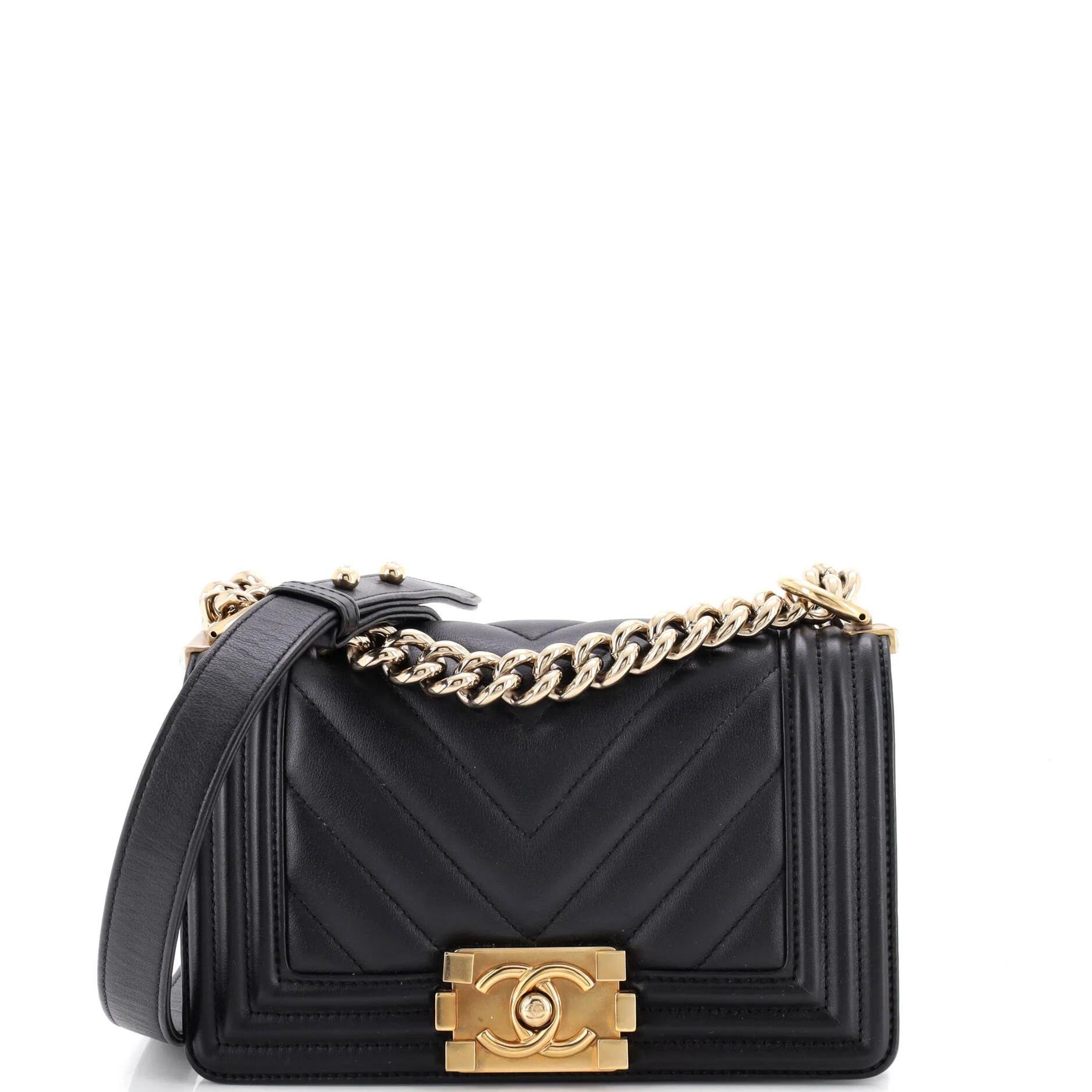 Boy leather crossbody bag