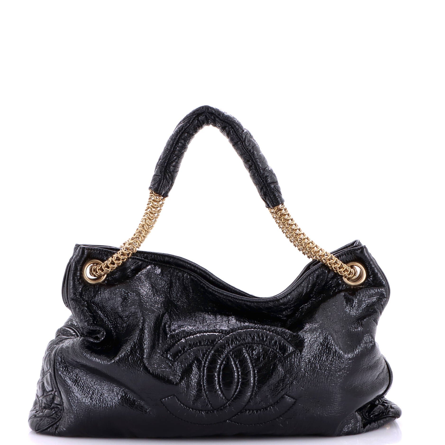 Rodeo Drive Accordion Hobo Patent Vinyl Large