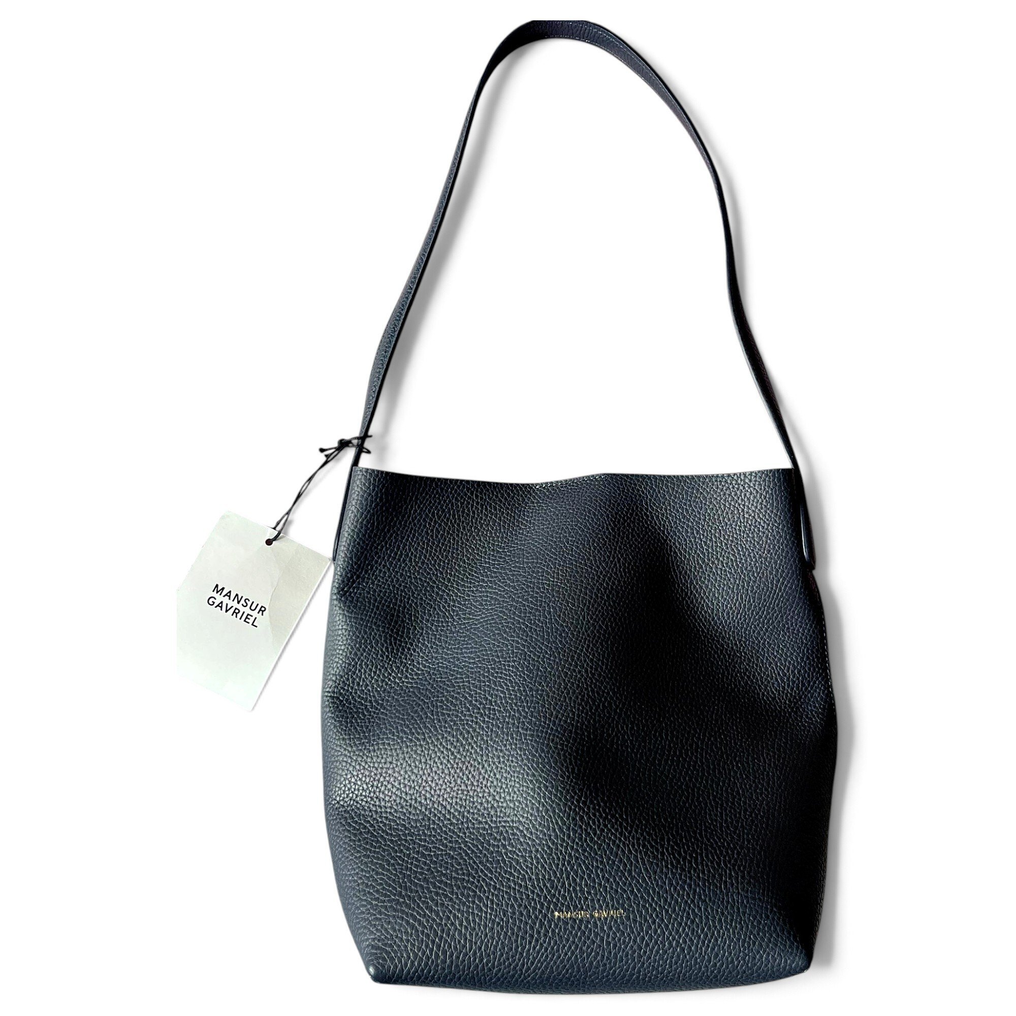 Leather tote