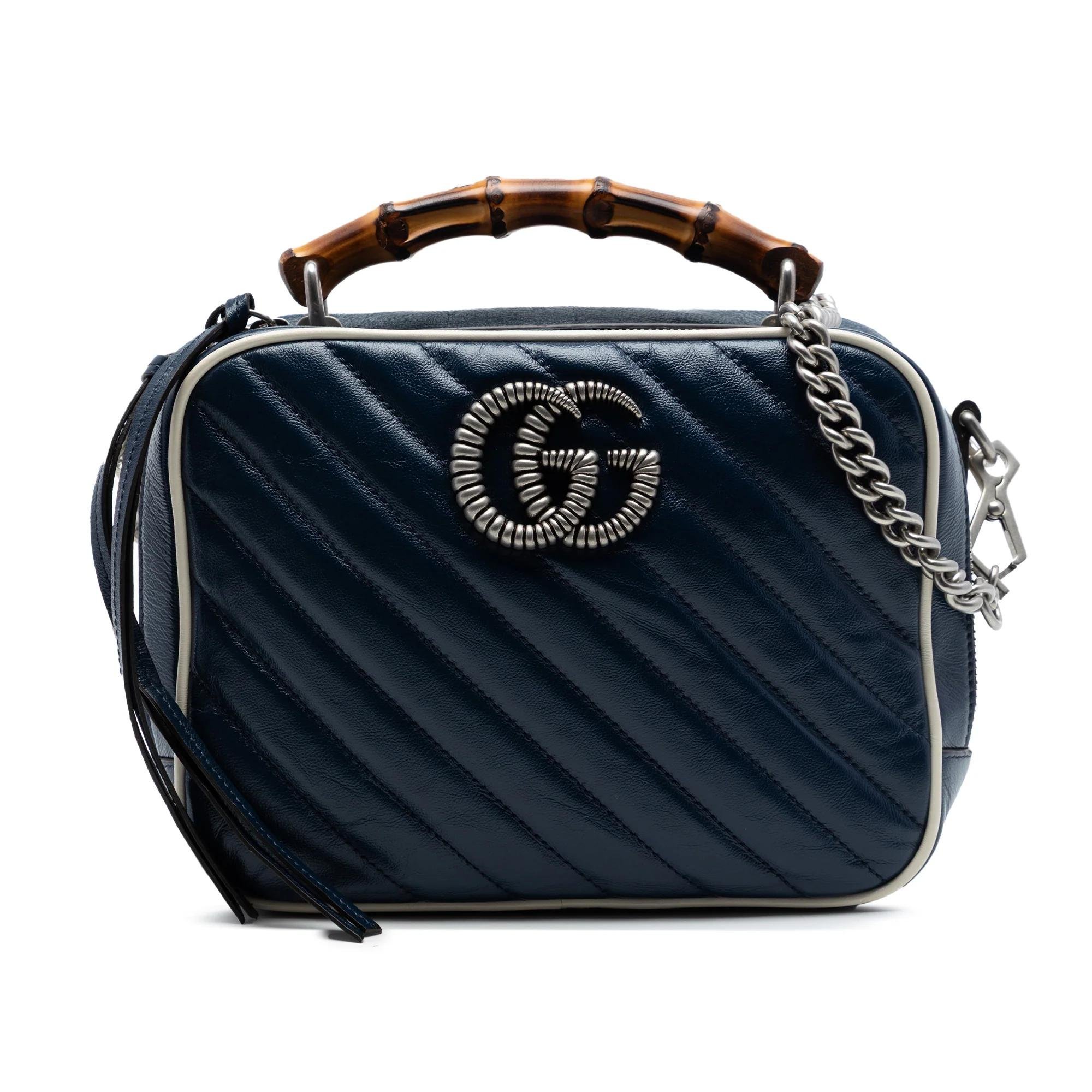 Bamboo leather satchel