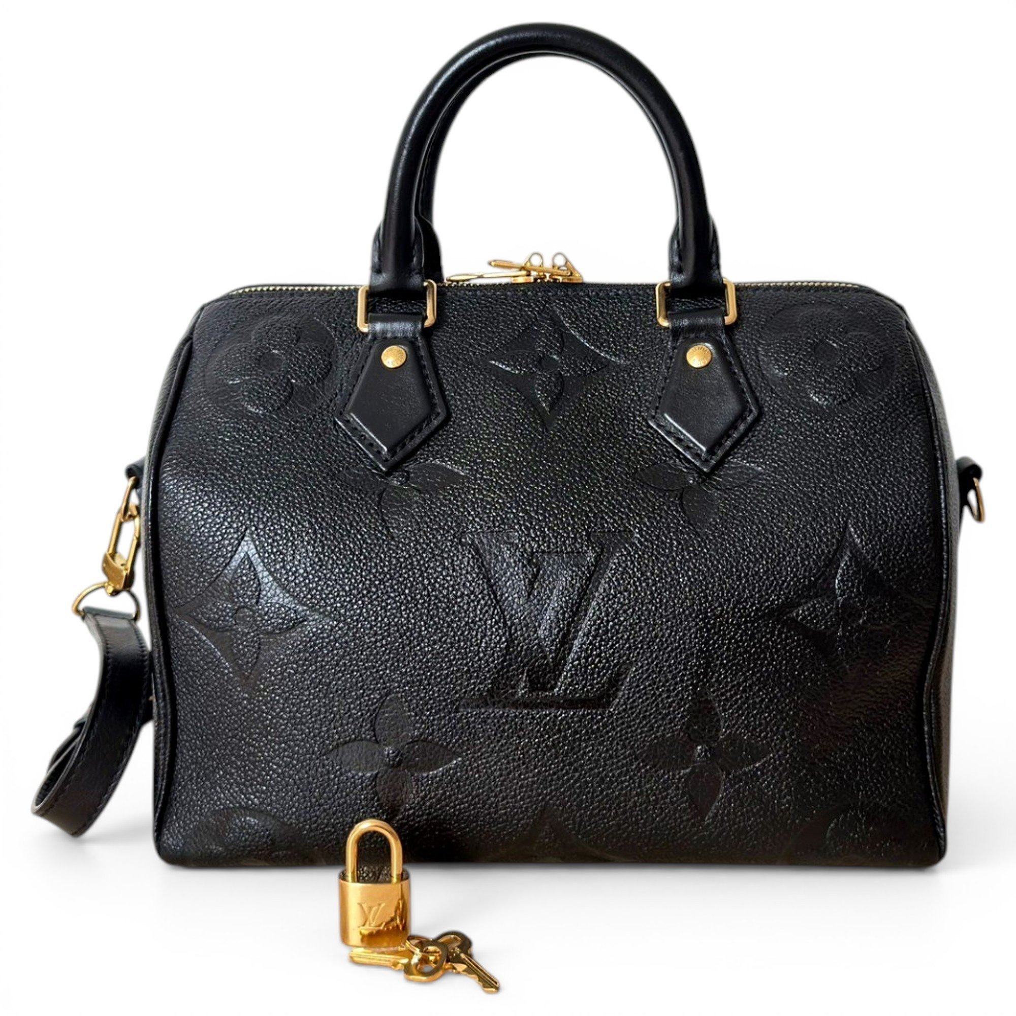 Louis Vuitton Speedy Bandoulière leather handbag