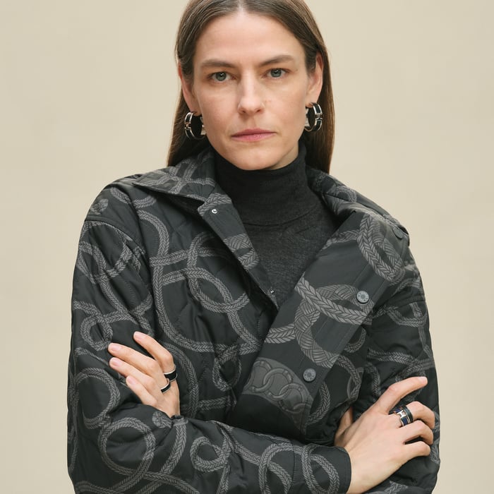 Gris Charbon "Palefroi Remix" Reversible Overshirt