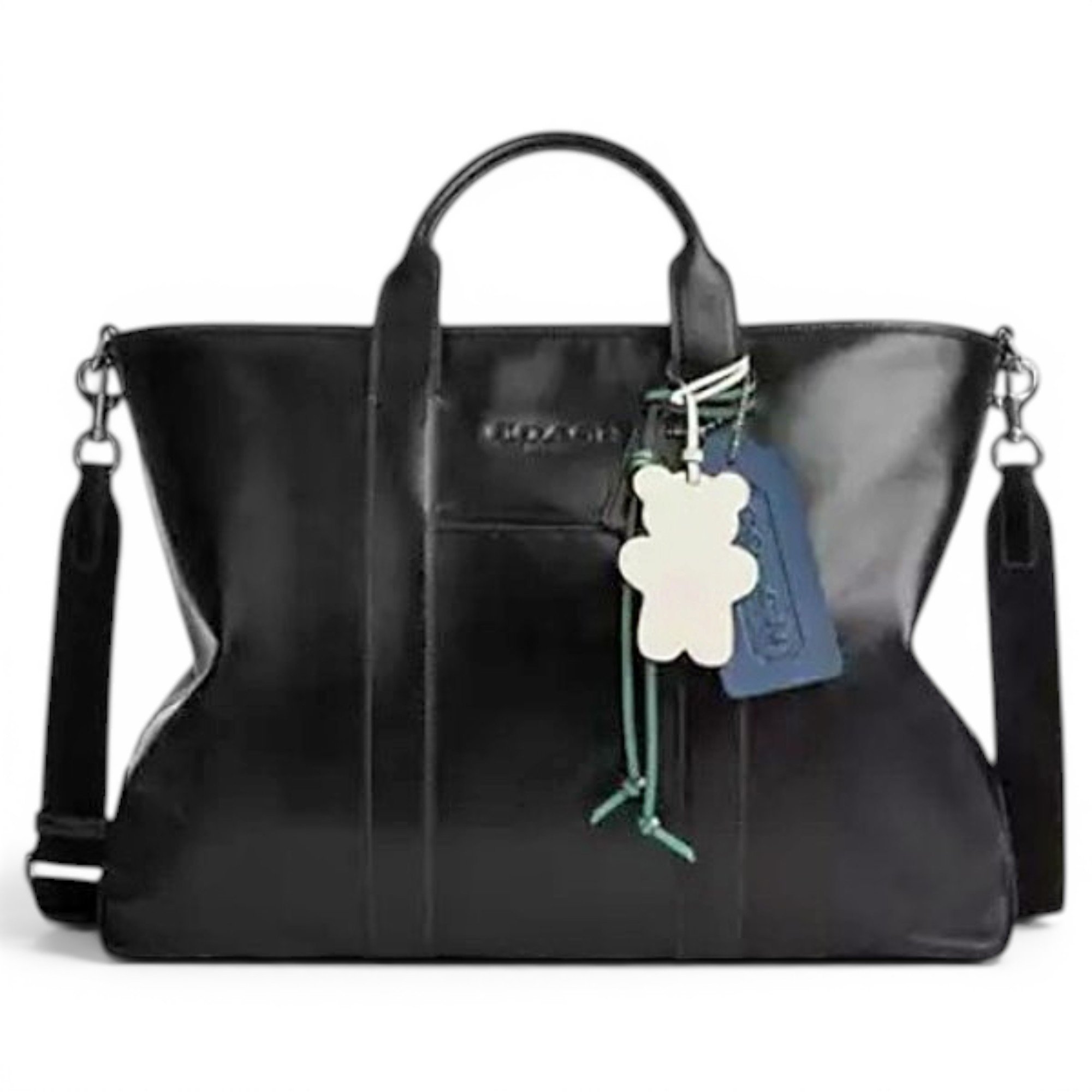 Leather tote