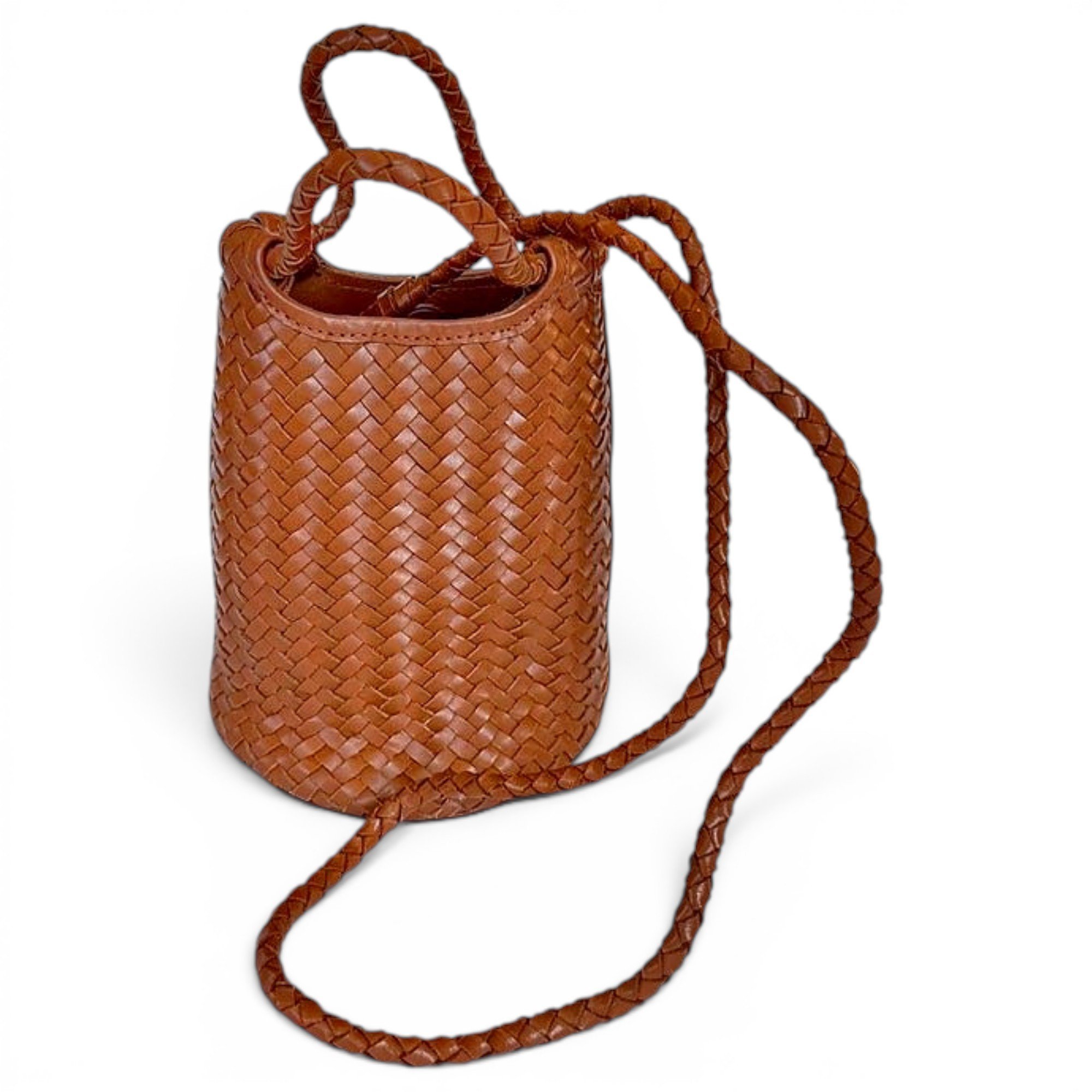 Leather crossbody bag