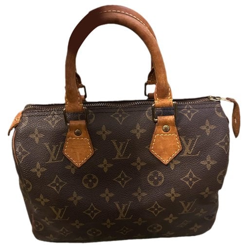 Speedy leather bowling bag