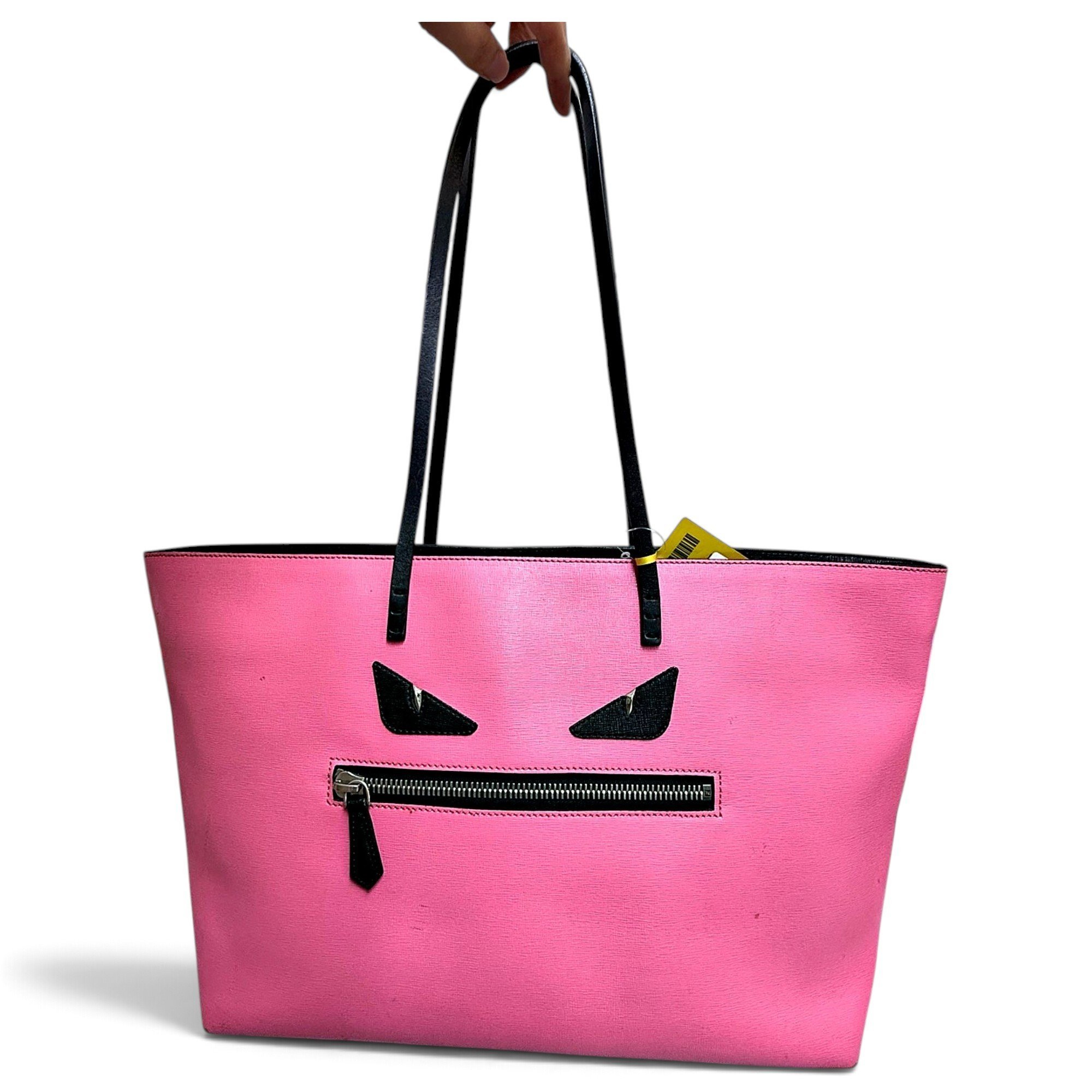 Fendi Roll Bag leather tote
