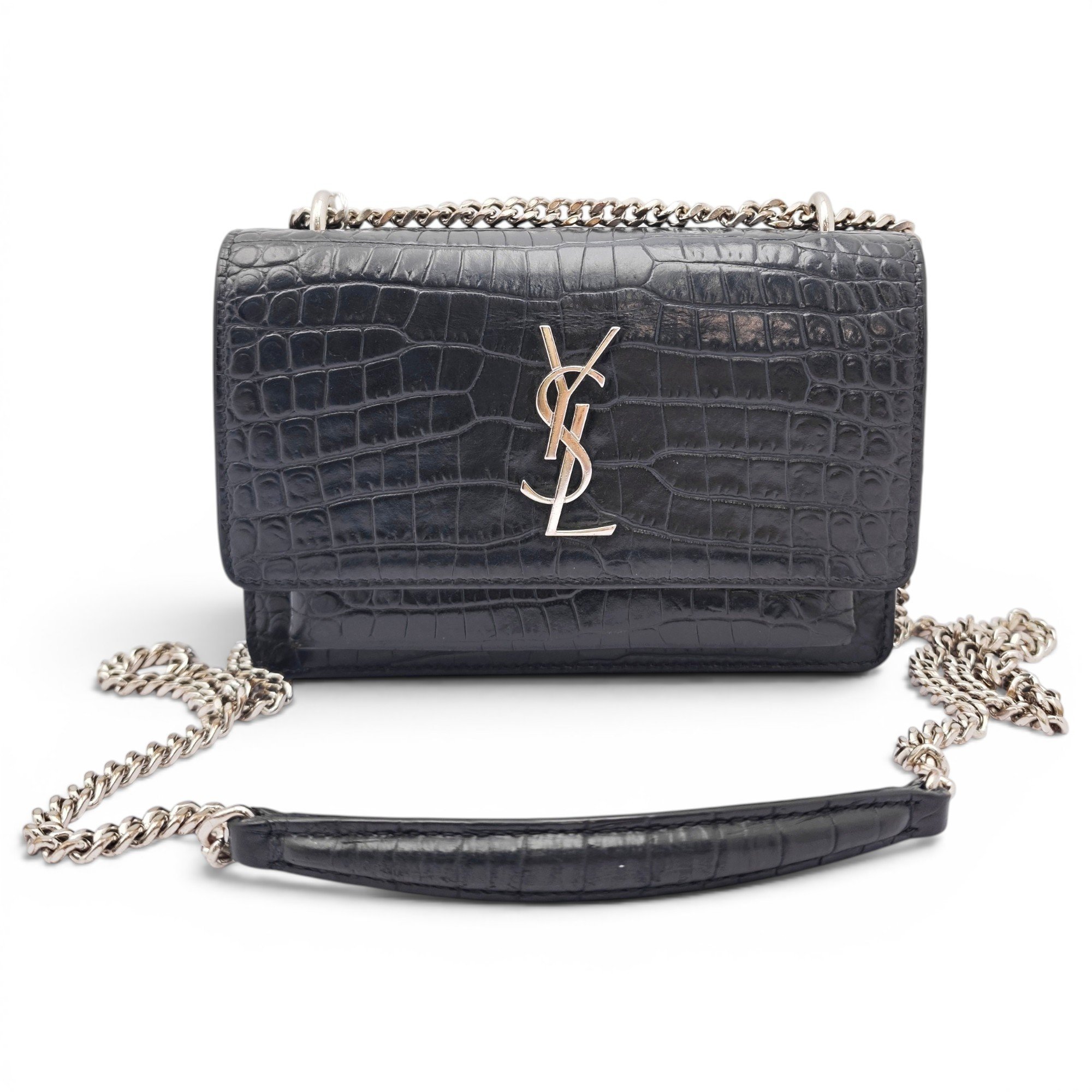 Sunset leather handbag