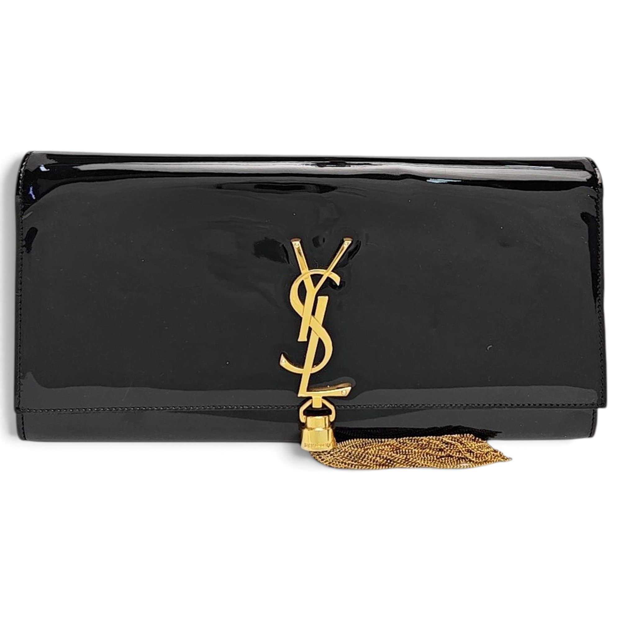 Kate monogramme patent leather handbag