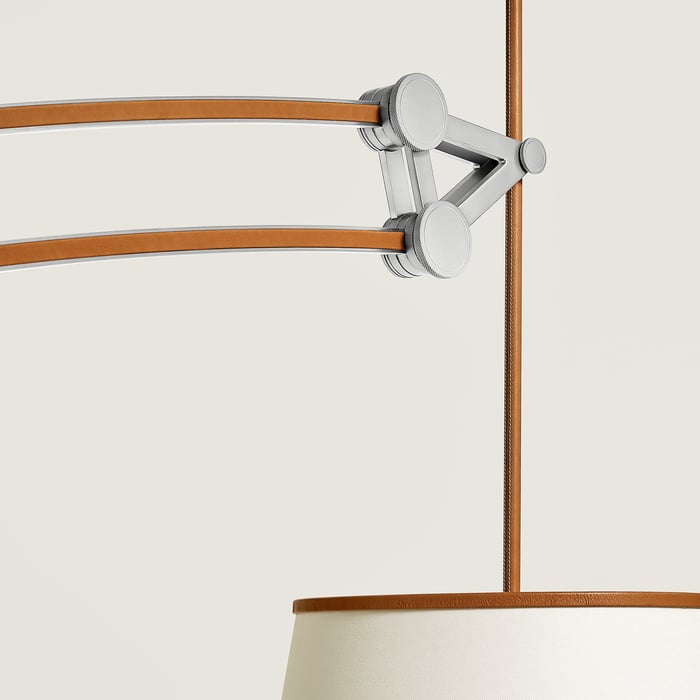 Gold Pantographe Arc Floor Lamp
