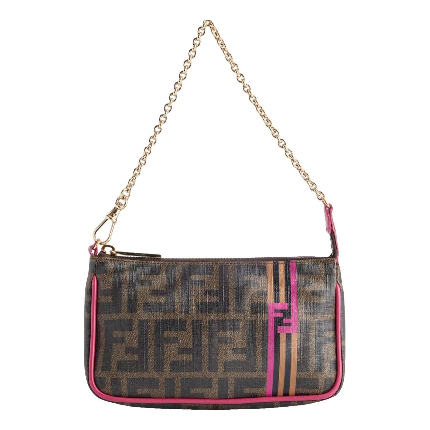 Baguette cloth clutch bag