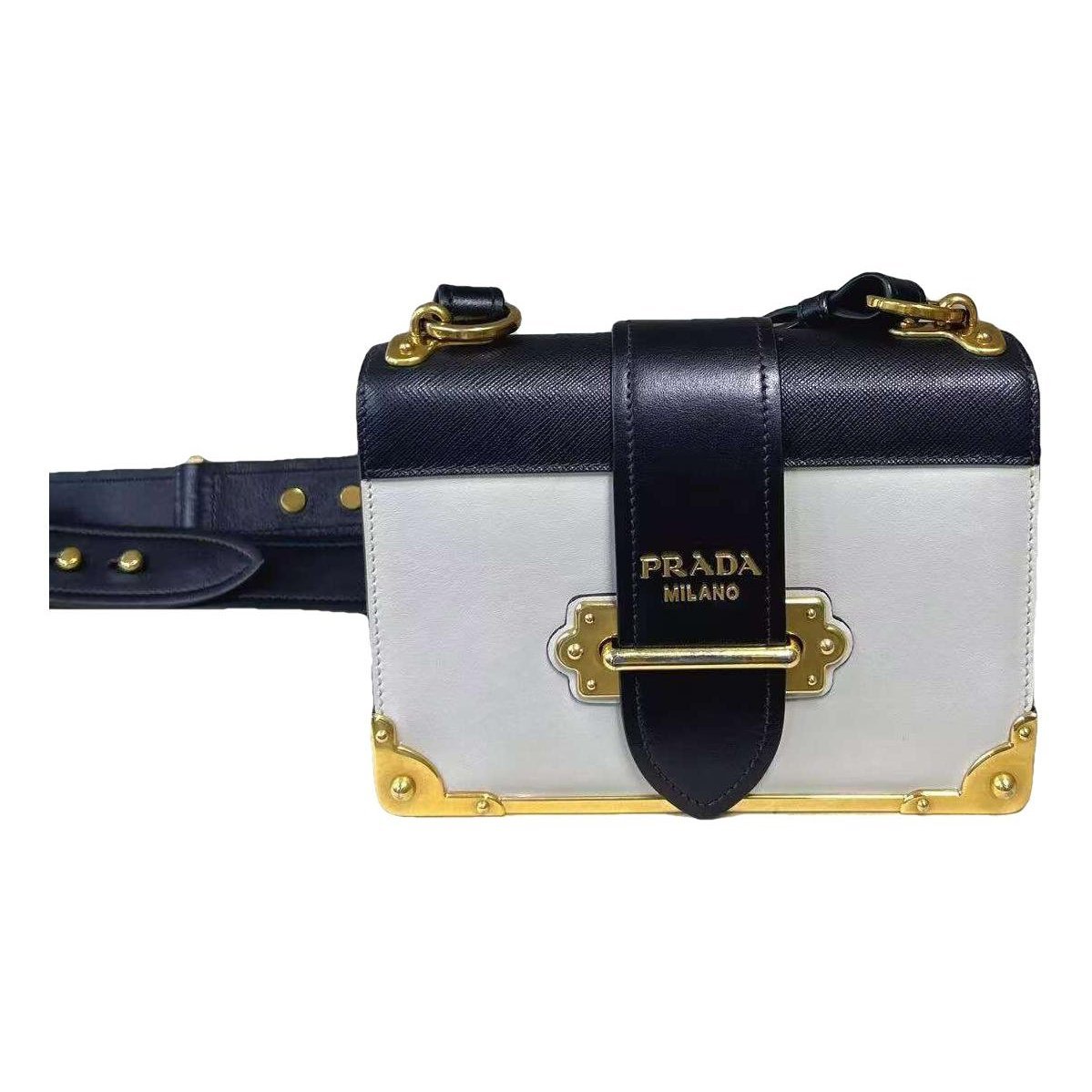 Cahier leather crossbody bag