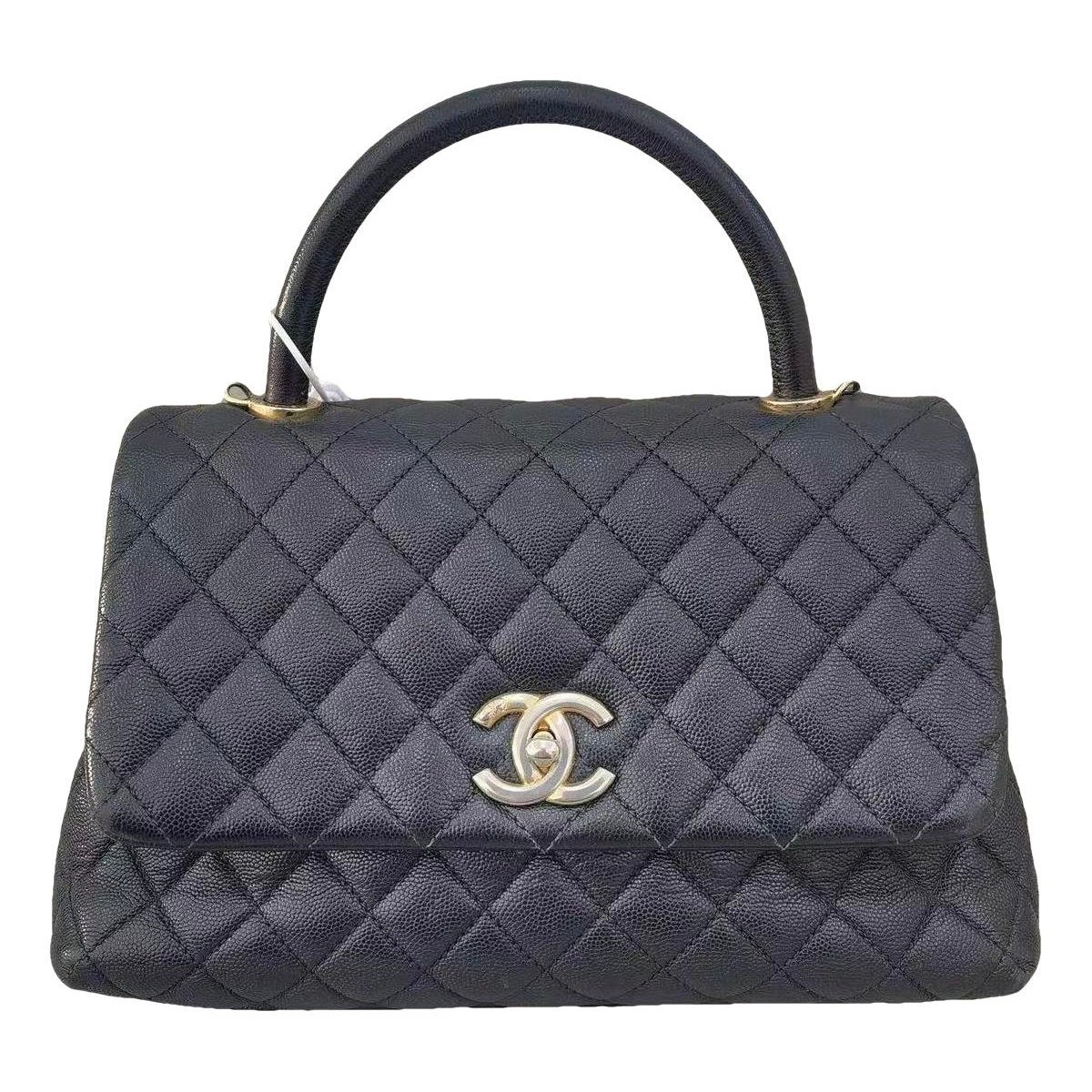 Coco Handle leather handbag