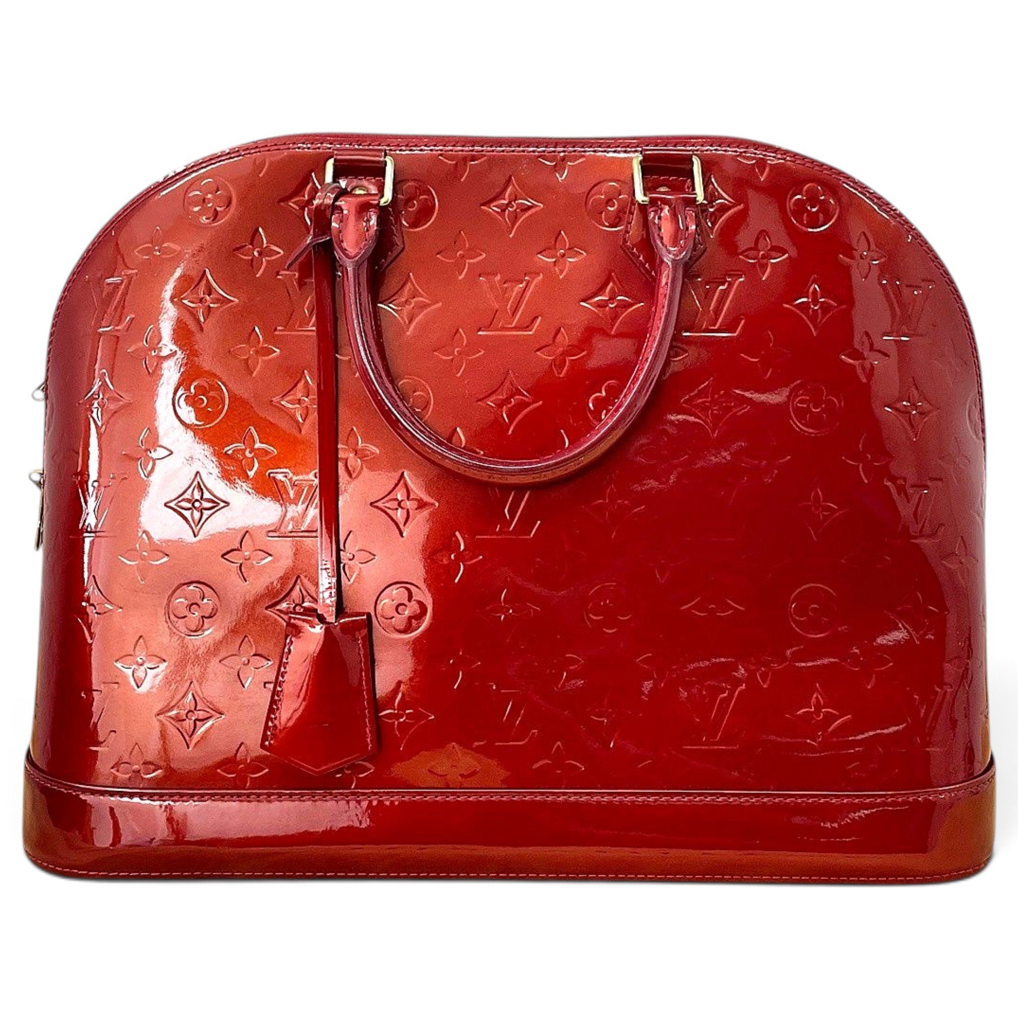 Alma patent leather handbag