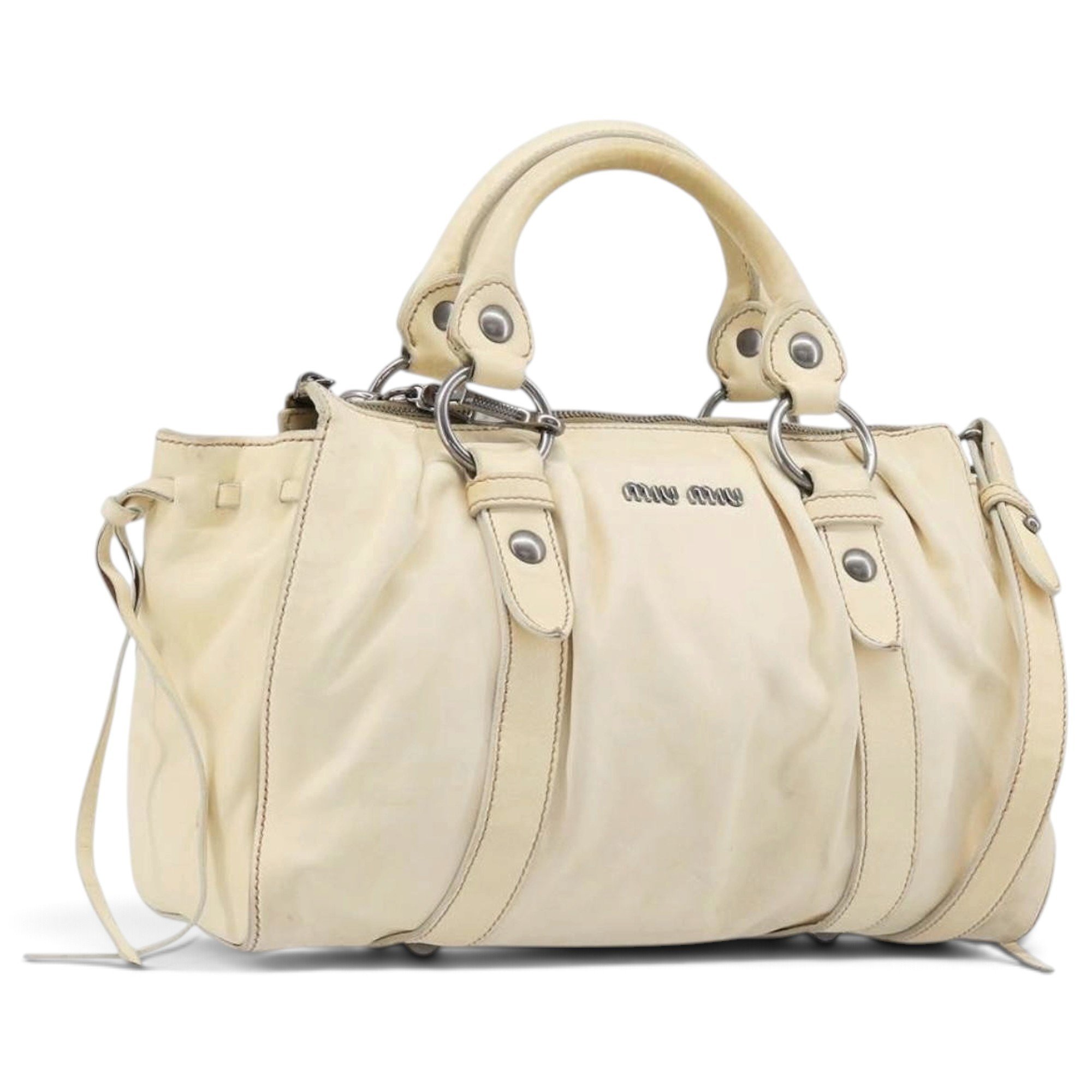 Leather handbag