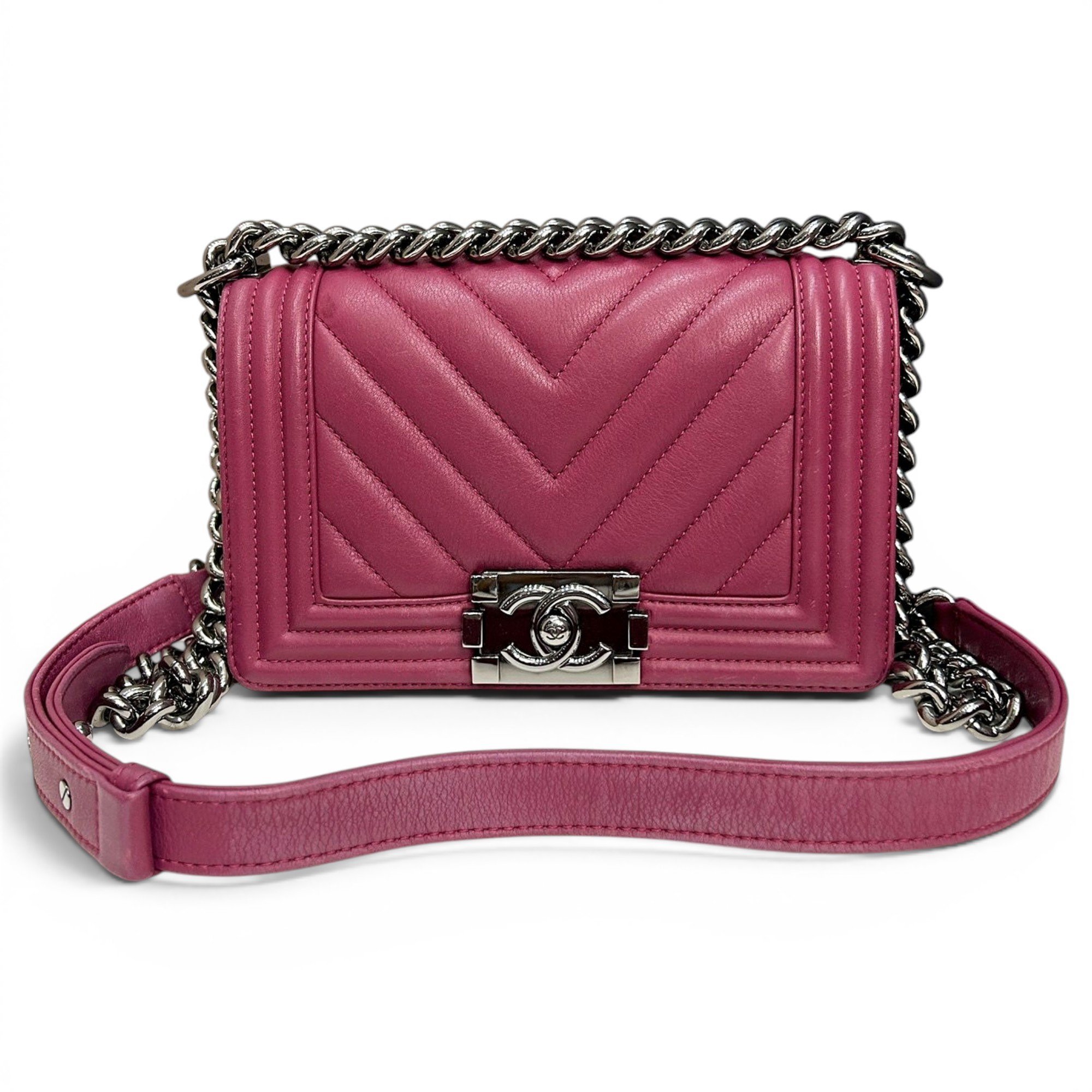 Boy leather handbag